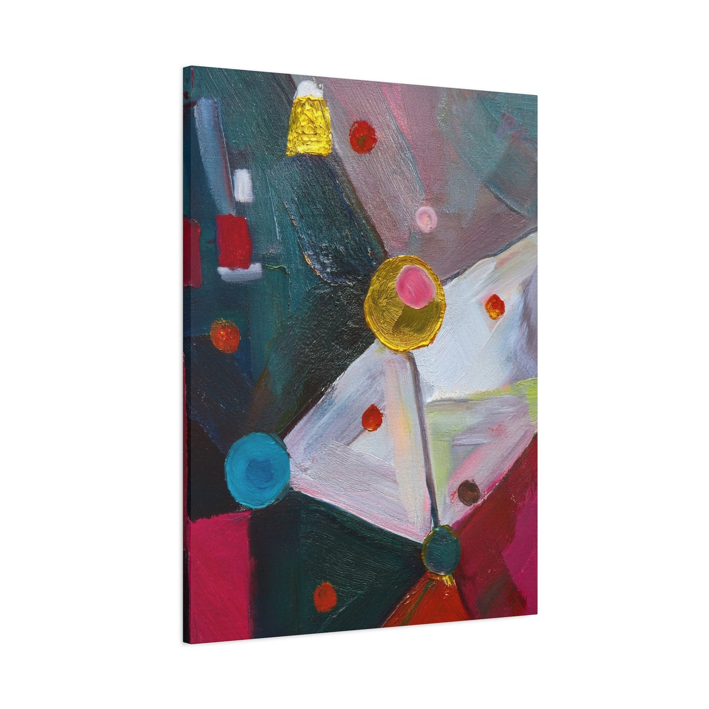Abstract Oil Painting Print Canvas 20x24,20x30,24x30 24x32,24x36,30x40 32x48,36x48,40x60 Pine-Wood Inner Frame ABS-166