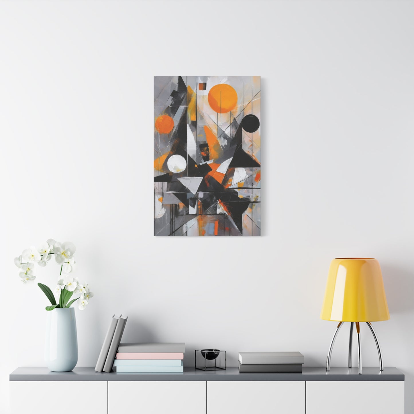 Abstract Oil Painting Print Canvas 20x24,20x30,24x30 24x32,24x36,30x40 32x48,36x48,40x60 Pine-Wood Inner Frame ABS-198