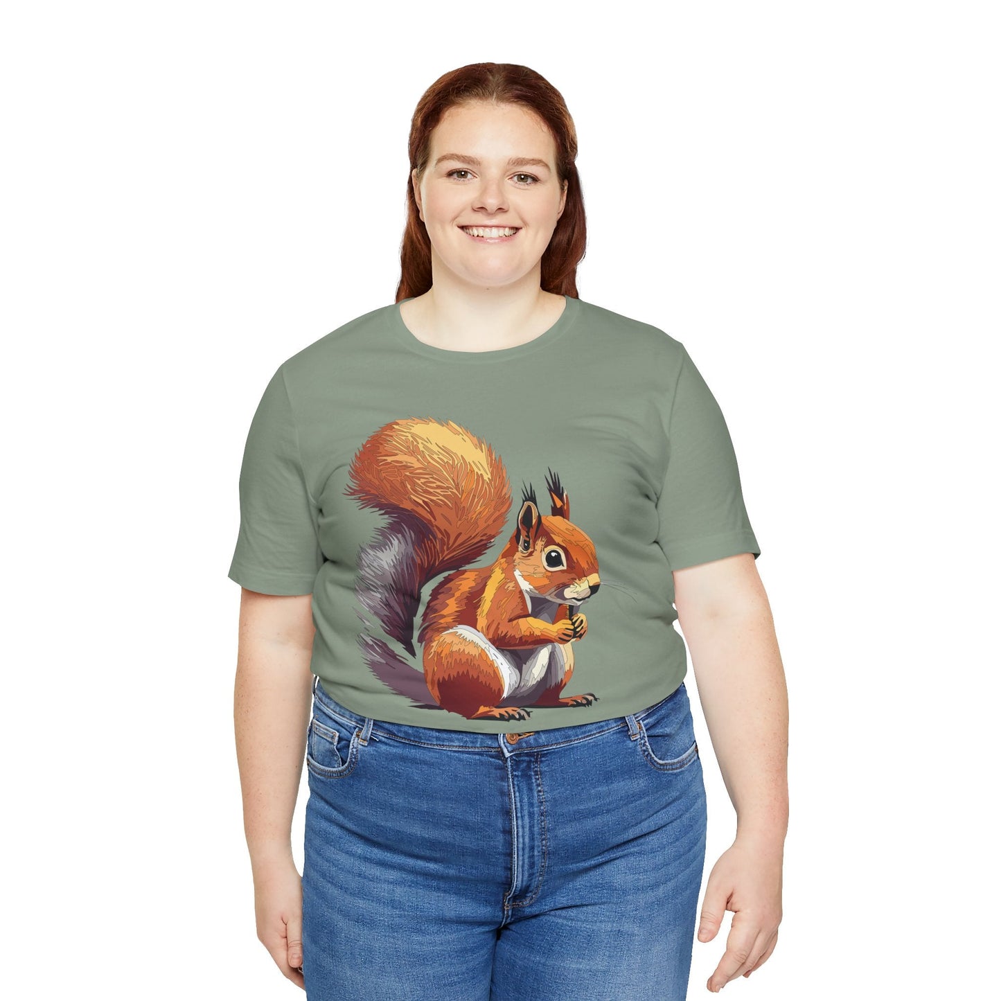 Unisex Animal Shirt Art Design Tee Shirt With Wild Animals Gildan Softstyle 64000 Cotton