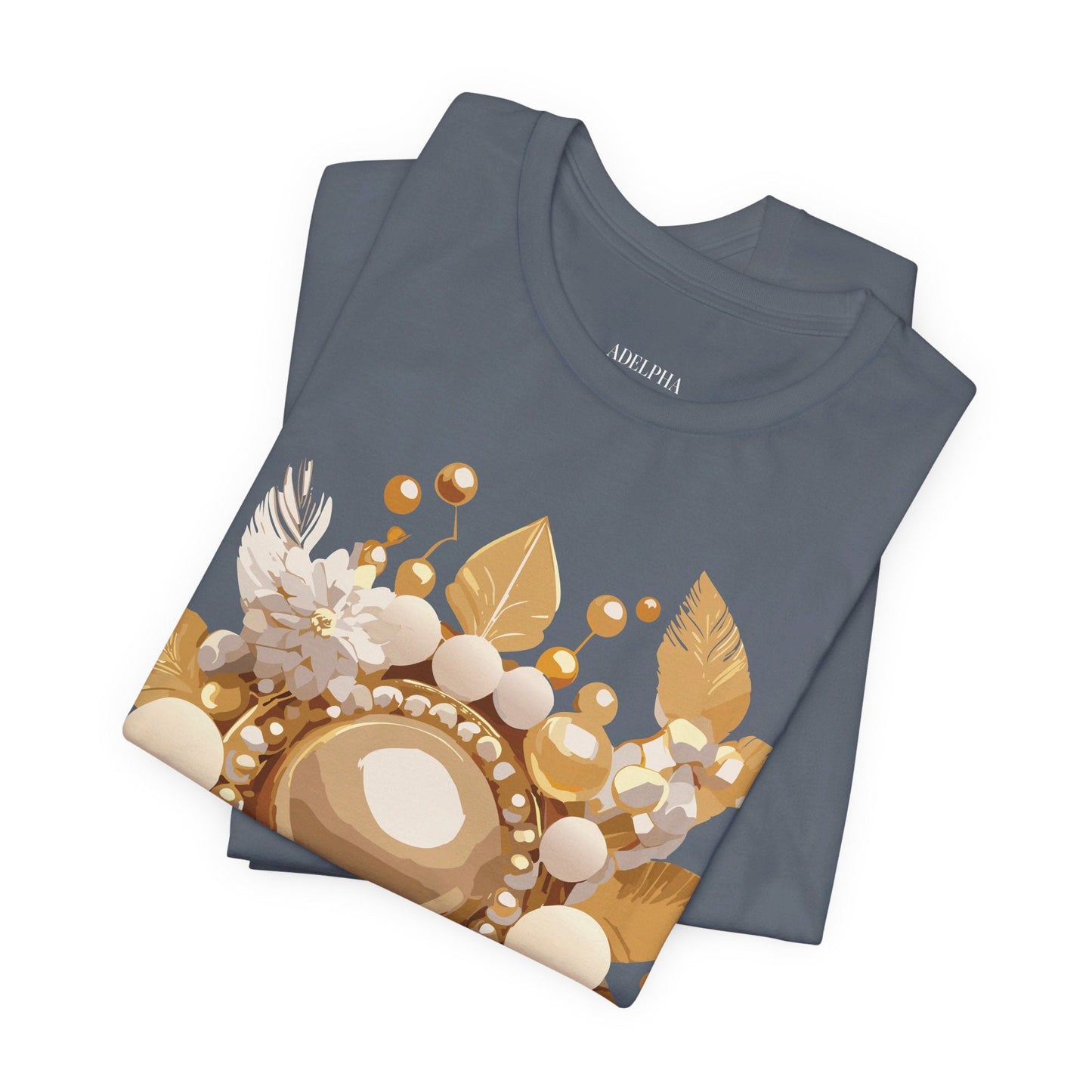 Adelpha Unisex Graphic Tee With Vintage Inspired Artwork Premium Jersey Short Sleeve Shirt