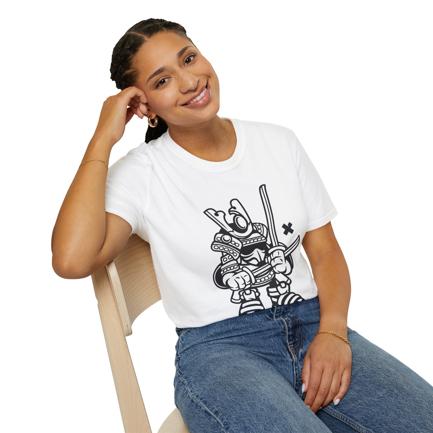 Cartoon T Shirt Unisex Animation Tee Funny Tee Gildan Softstyle 64000 100 Percent Cotton