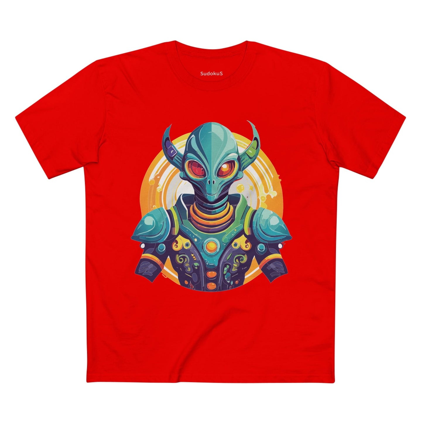 Aliens Graphic Unisex 100 Cotton Staple Tee 21
