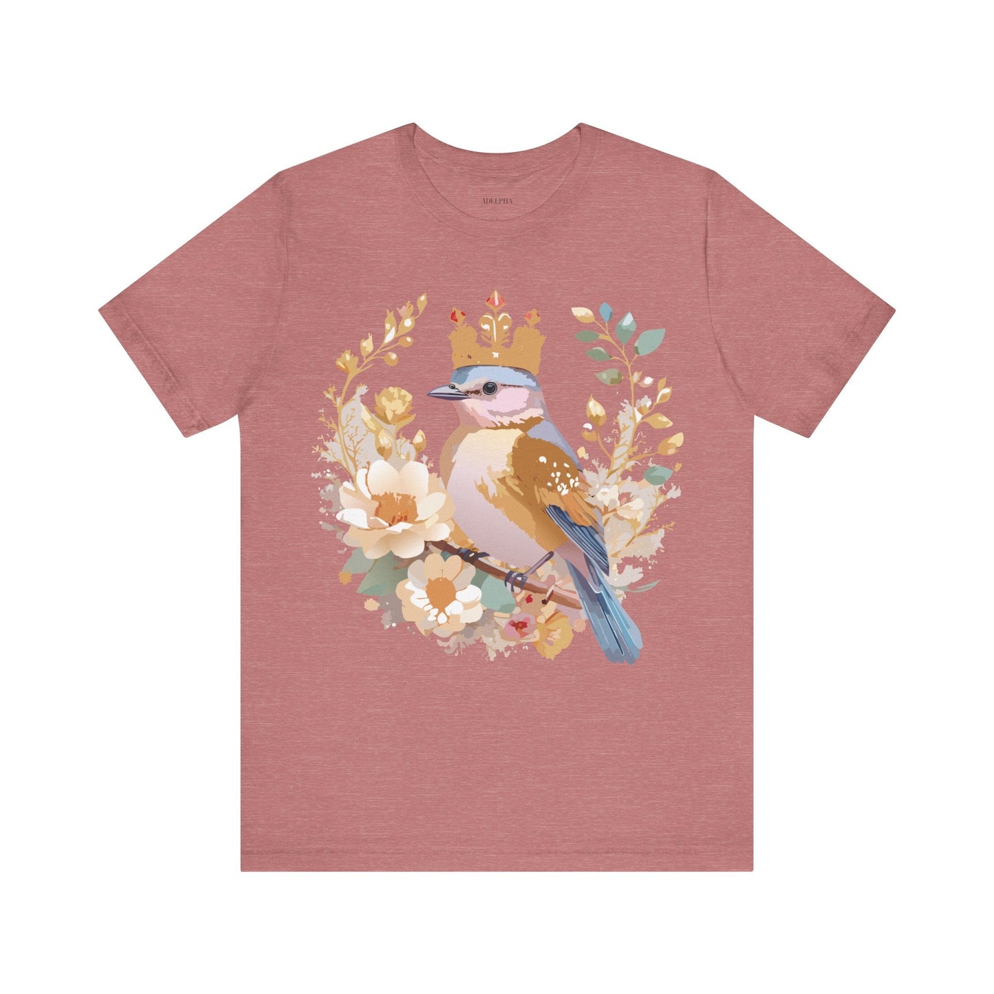 Medallion Graphic Unisex 100 Cotton Vintage Animal Medal Artwork Tee 19