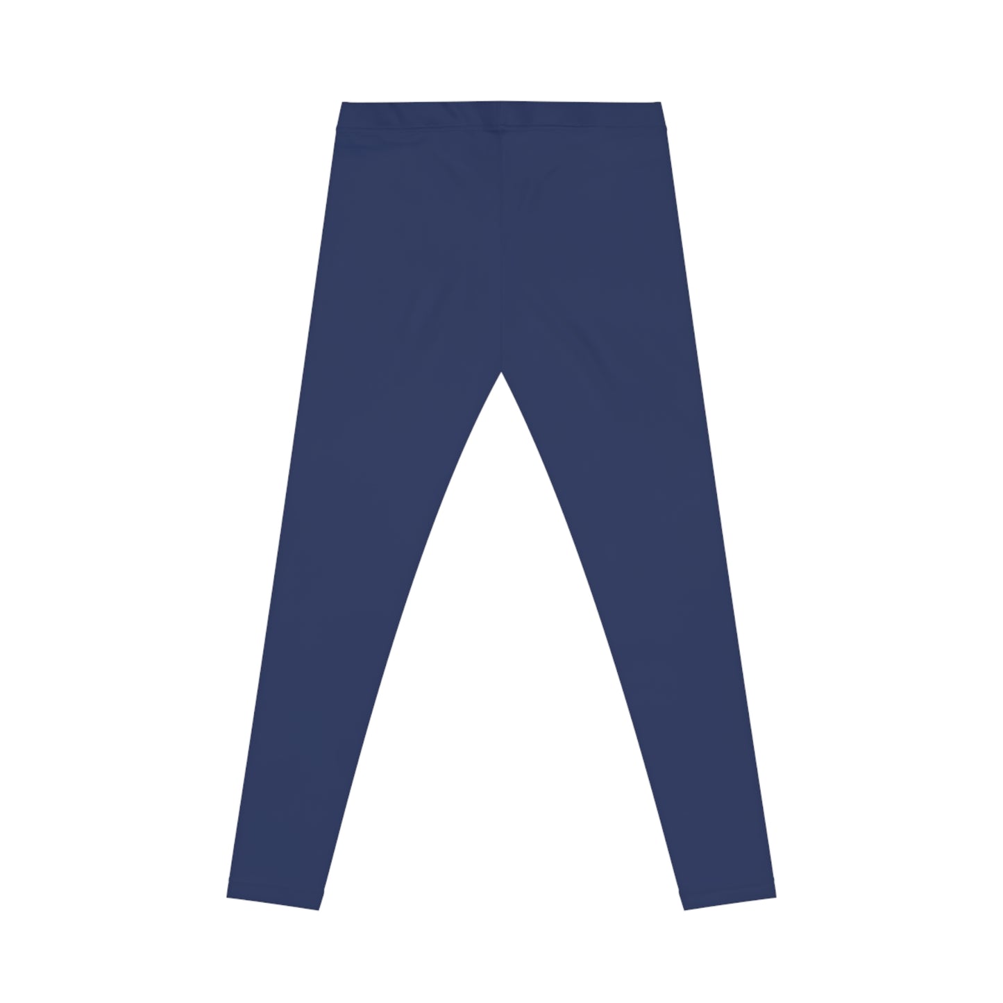 Twilight Indigo Color Women's Poly-Span Casual Leggings XS-2XL