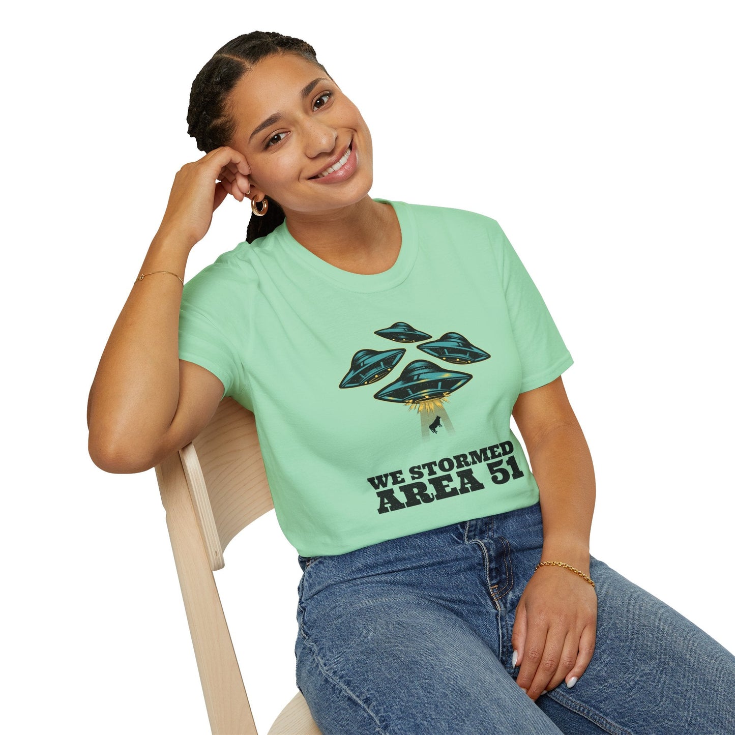 Funny T Shirts UFO Tees Funny Aliens Shirt  17