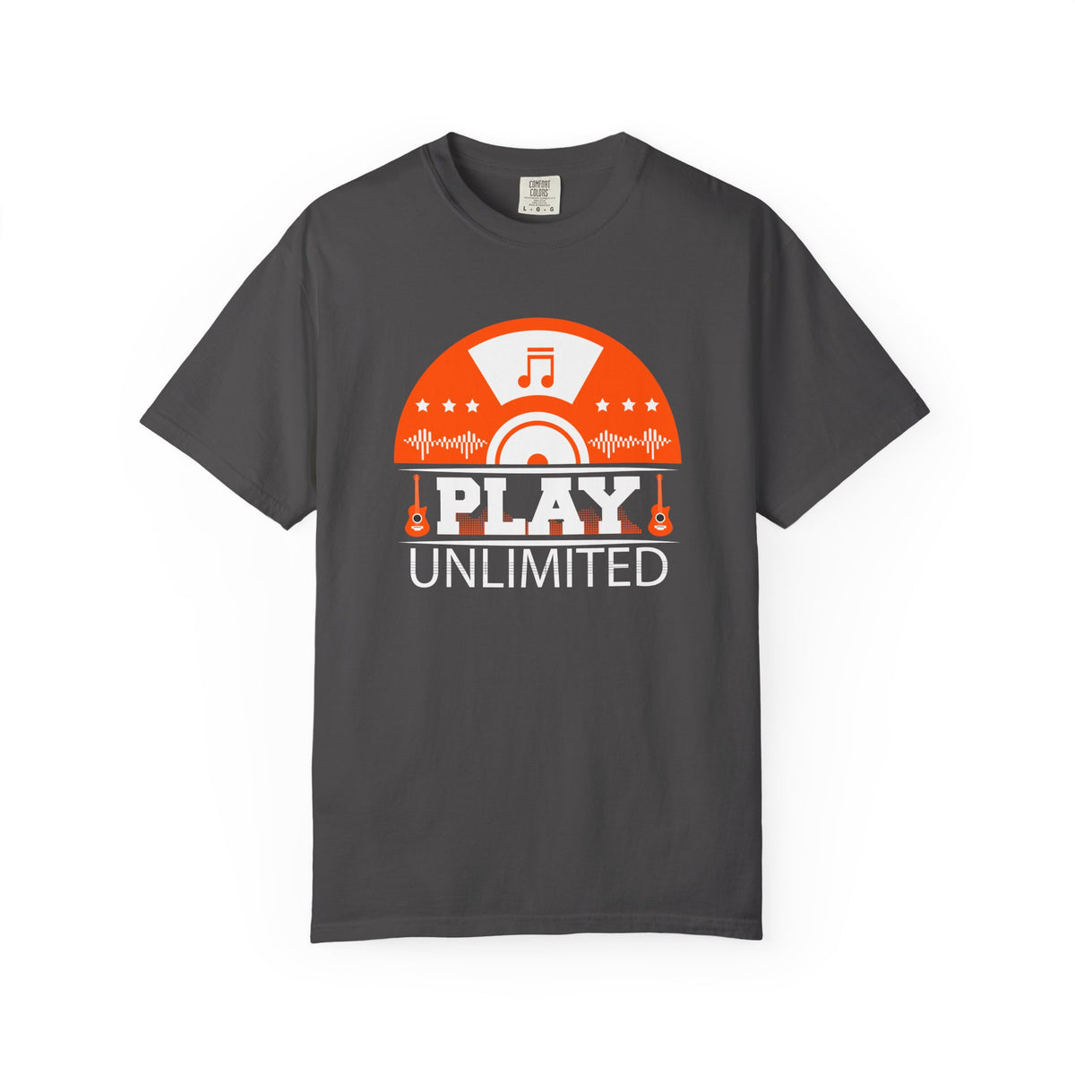 Play Unlimited music vinyl graphic T-Shirt Retro record player Unisex Cotton Tee 079
