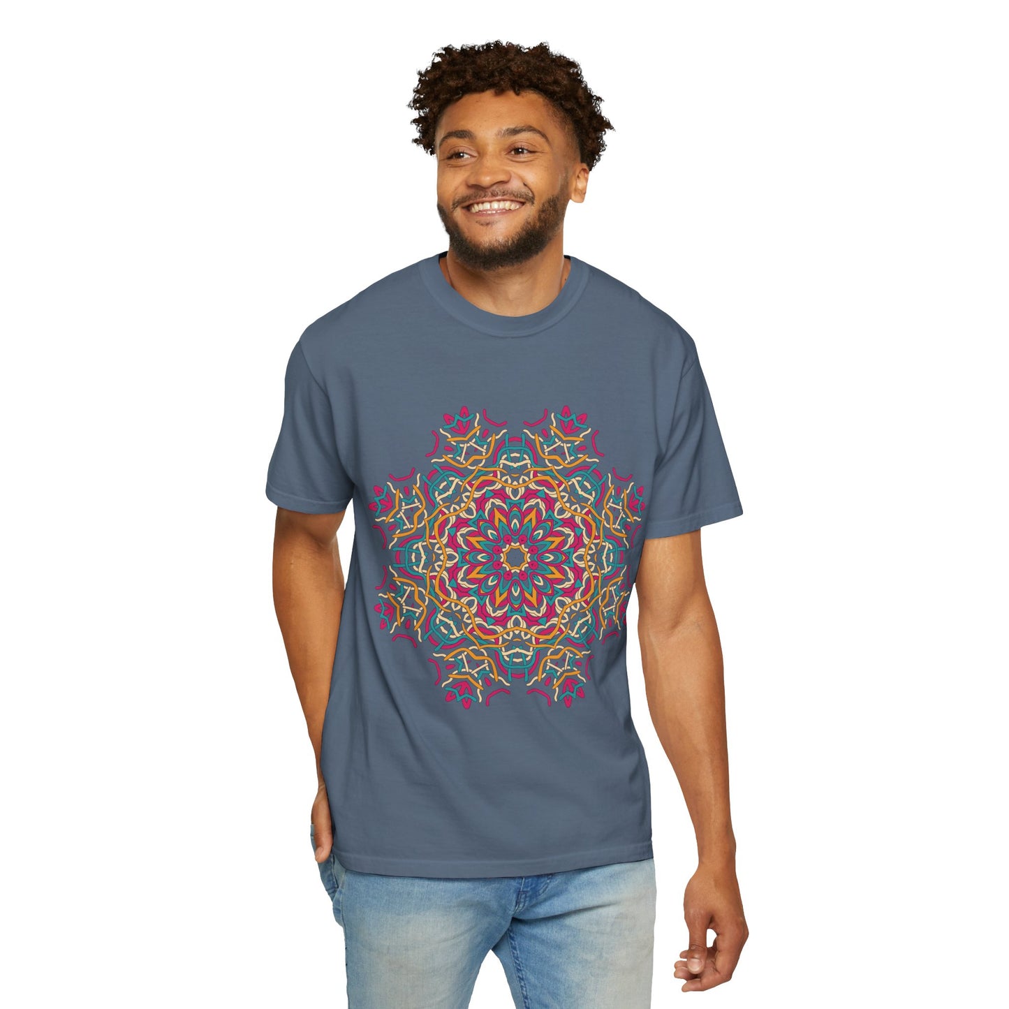 Unisex T-shirt with abstract print