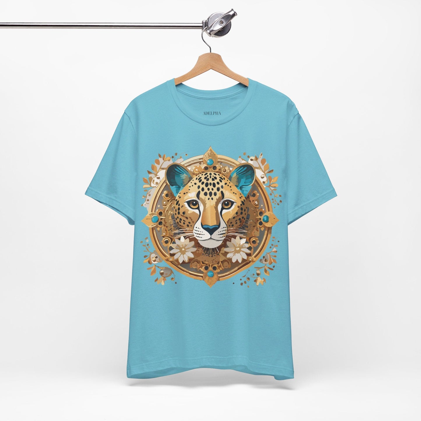 Medallion Shirt Graphic Tee Unisex Short Sleeve Vintage Inspired Artwork By Adelpha