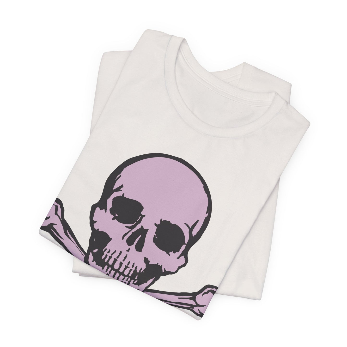 2-Pink Skull Graphic Design Tee, Skull Shirt, Vintage Tees, Art Design T-Shirt, Vintage Graphic Tee, Art Shirts with Skulls