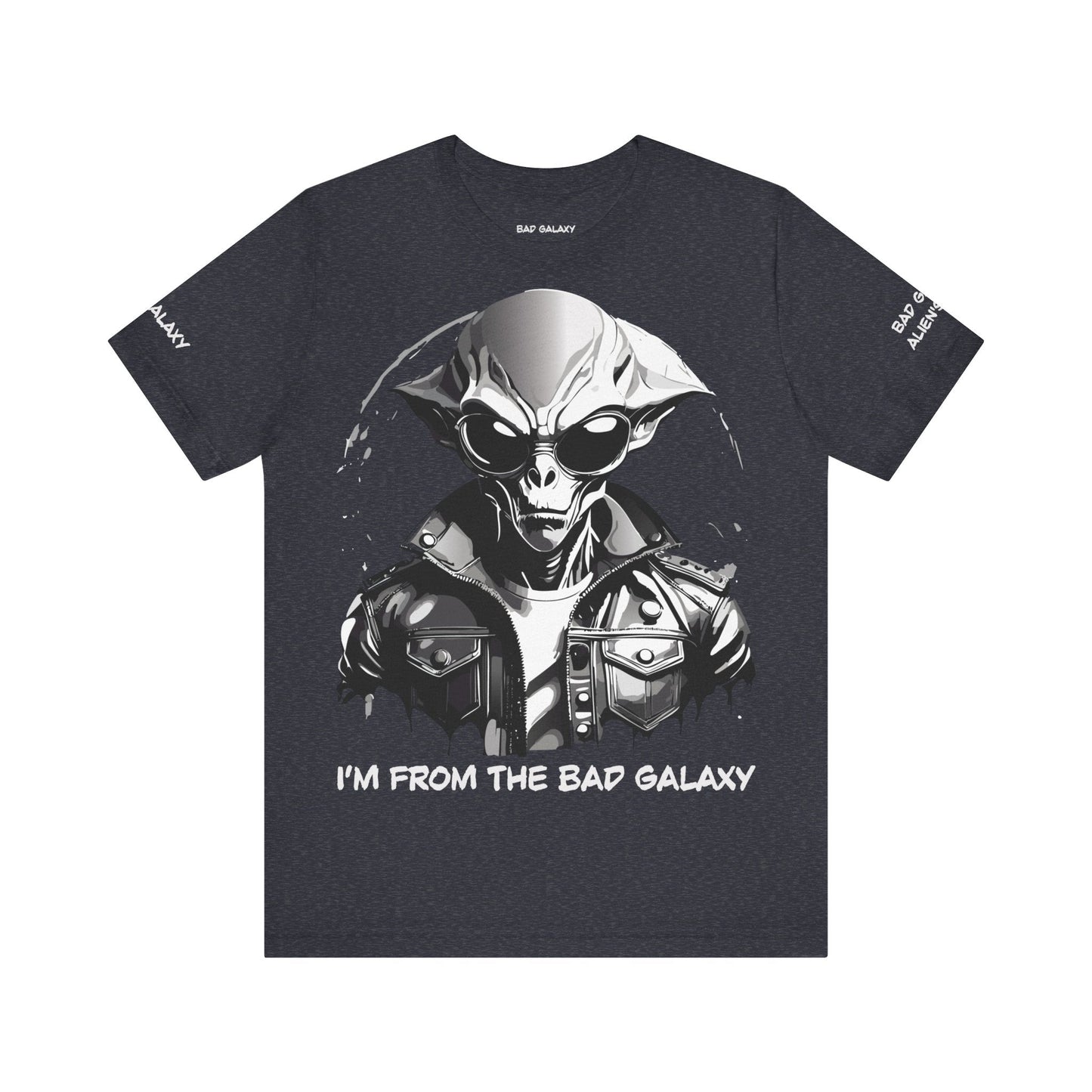 Alien Tee Shirt From Bad Galaxy Made To Order 100 Percent Cotton Lightweight Free Shipping