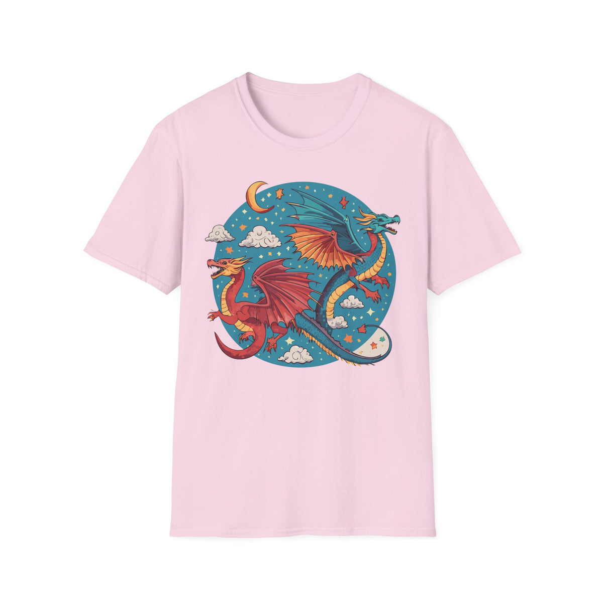 Dragon Graphic Tee Gildan Unisex 100 Cotton Tee Shirt with Animal a30