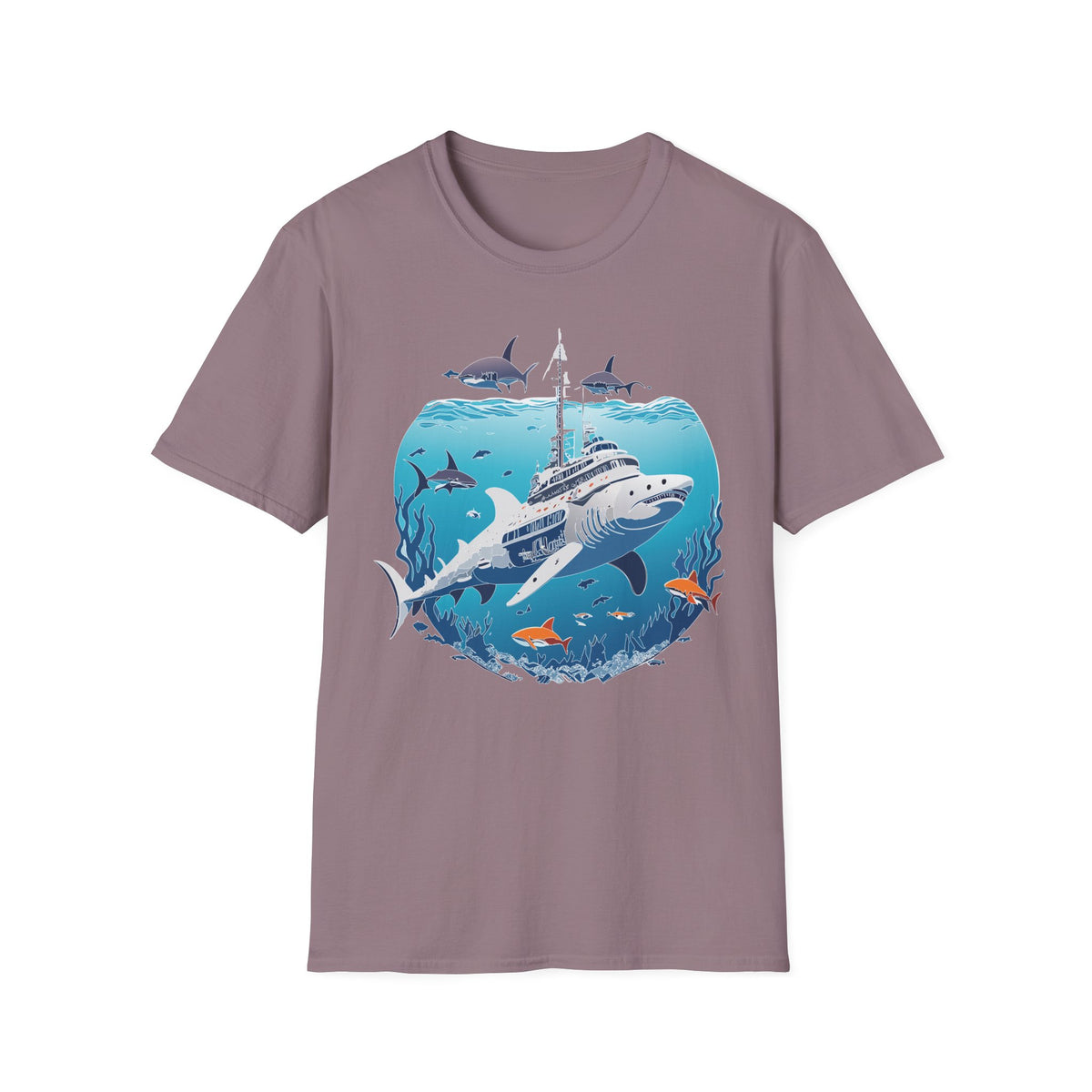 Ocean U boat Graphic Tee Gildan Unisex 100 Cotton Tee Shirt c27