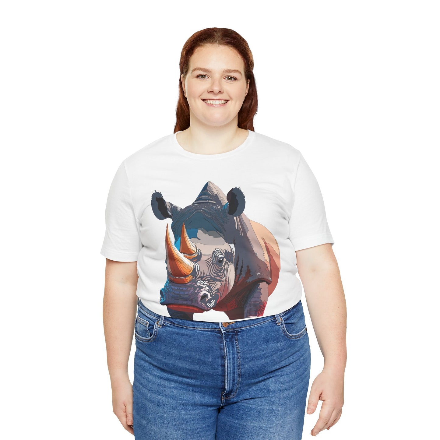 Unisex Animal Shirt Tee With Art Design Wild Animals Gildan Softstyle 64000 Graphic Tee