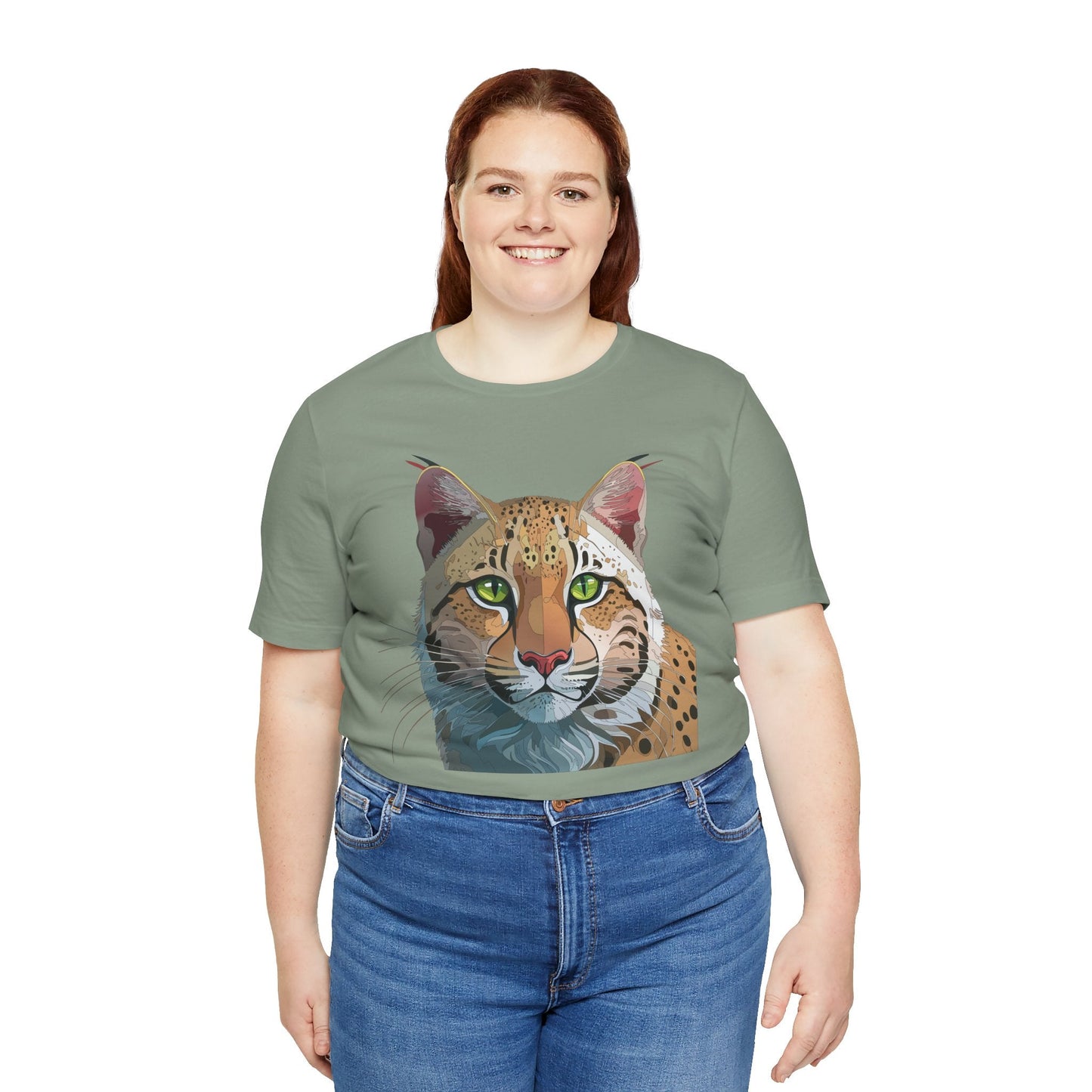 Unisex Animal Shirt With Animals Art Design Tee Wild Animals Shirt For Men Women