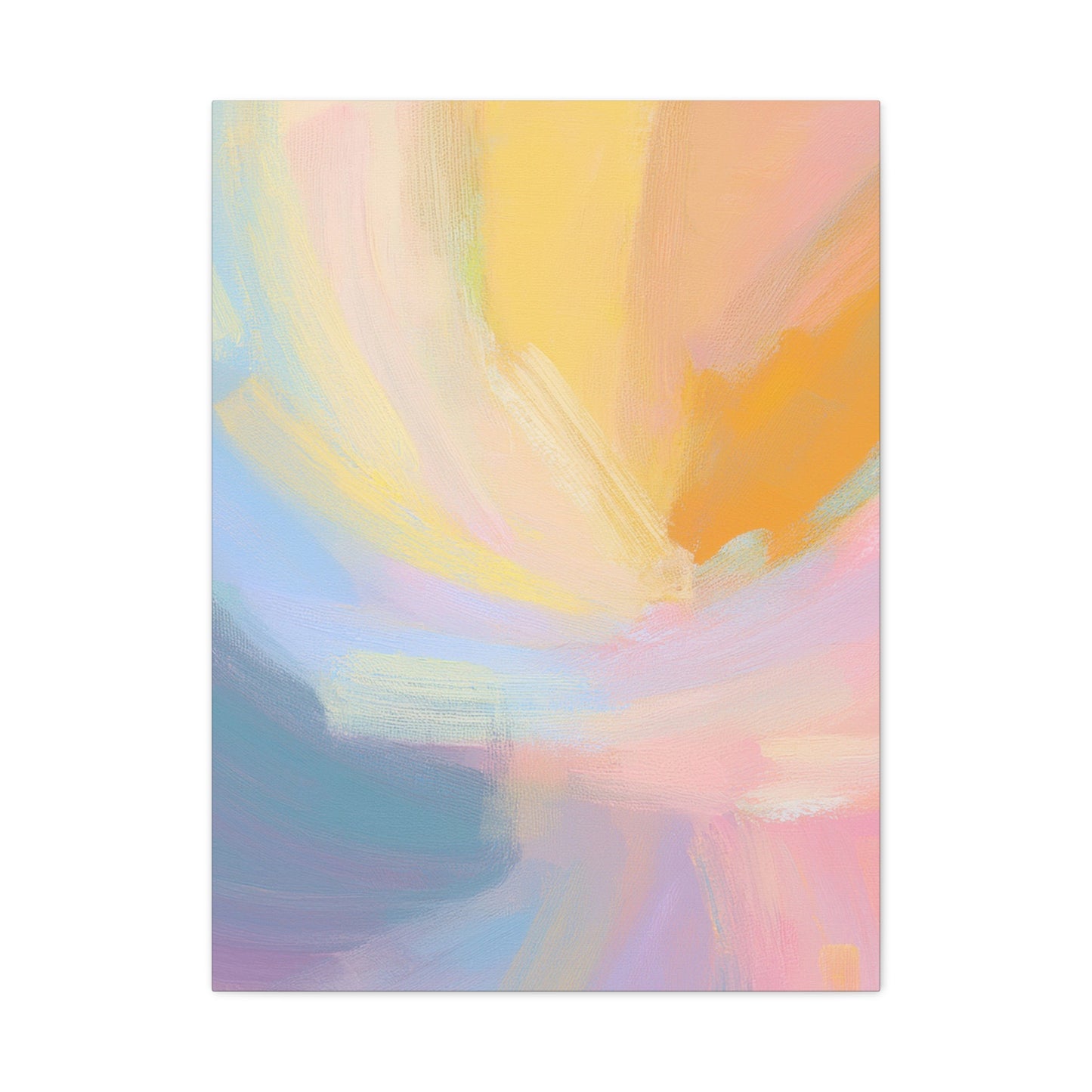 Abstract Pastel Painting Print Canvas 20x24,20x30,24x30 24x32,24x36,30x40 32x48,36x48,40x60 Pine-Wood Inner Frame ABS-95