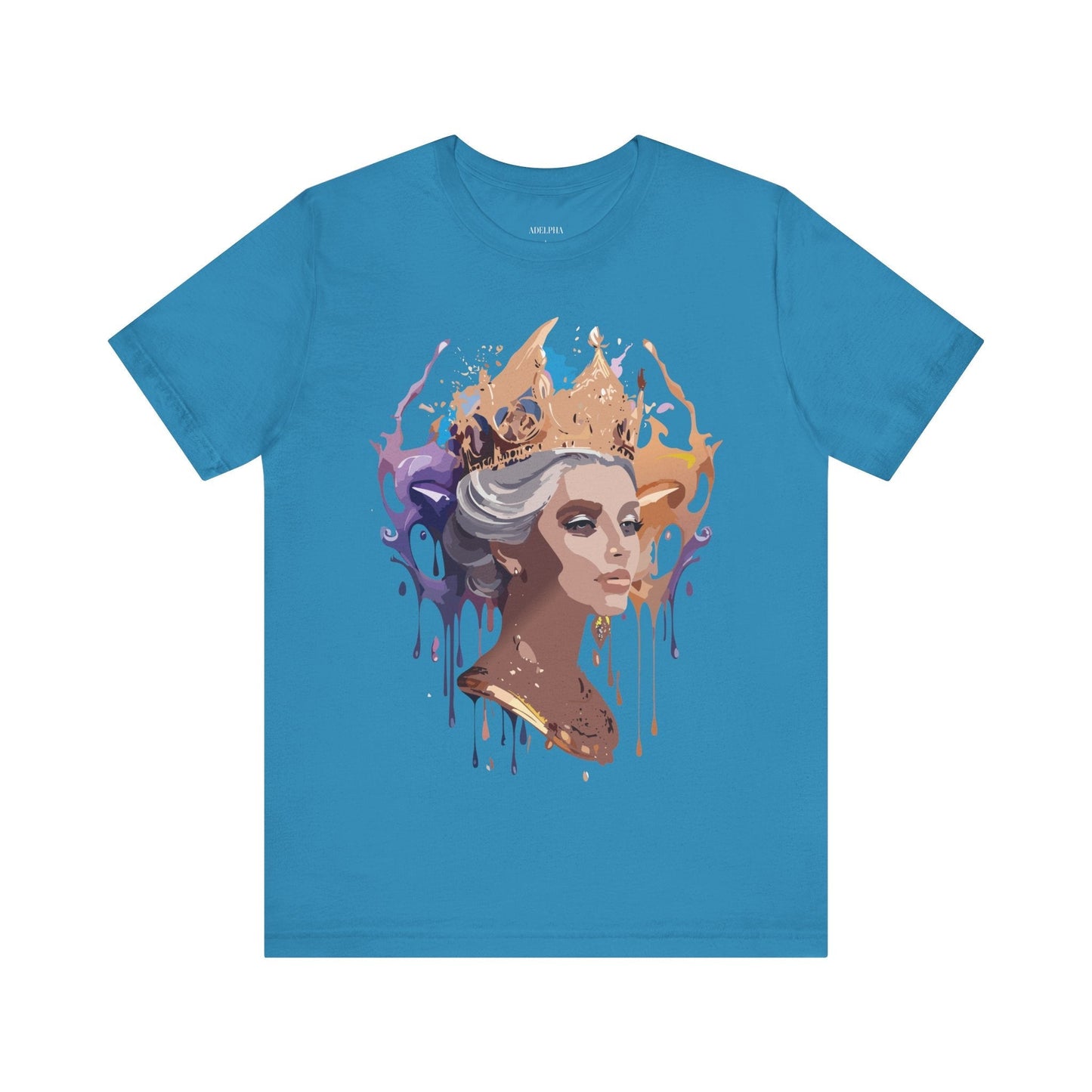 Queen Graphic T Shirt Adelpha Unisex Jersey Short Sleeve Art Design Tee Vintage Inspired Artwork