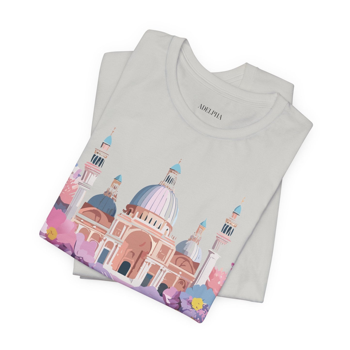 Venice Tourist Graphic Tee Unisex Jersey Short Sleeve Art By Vintage Style