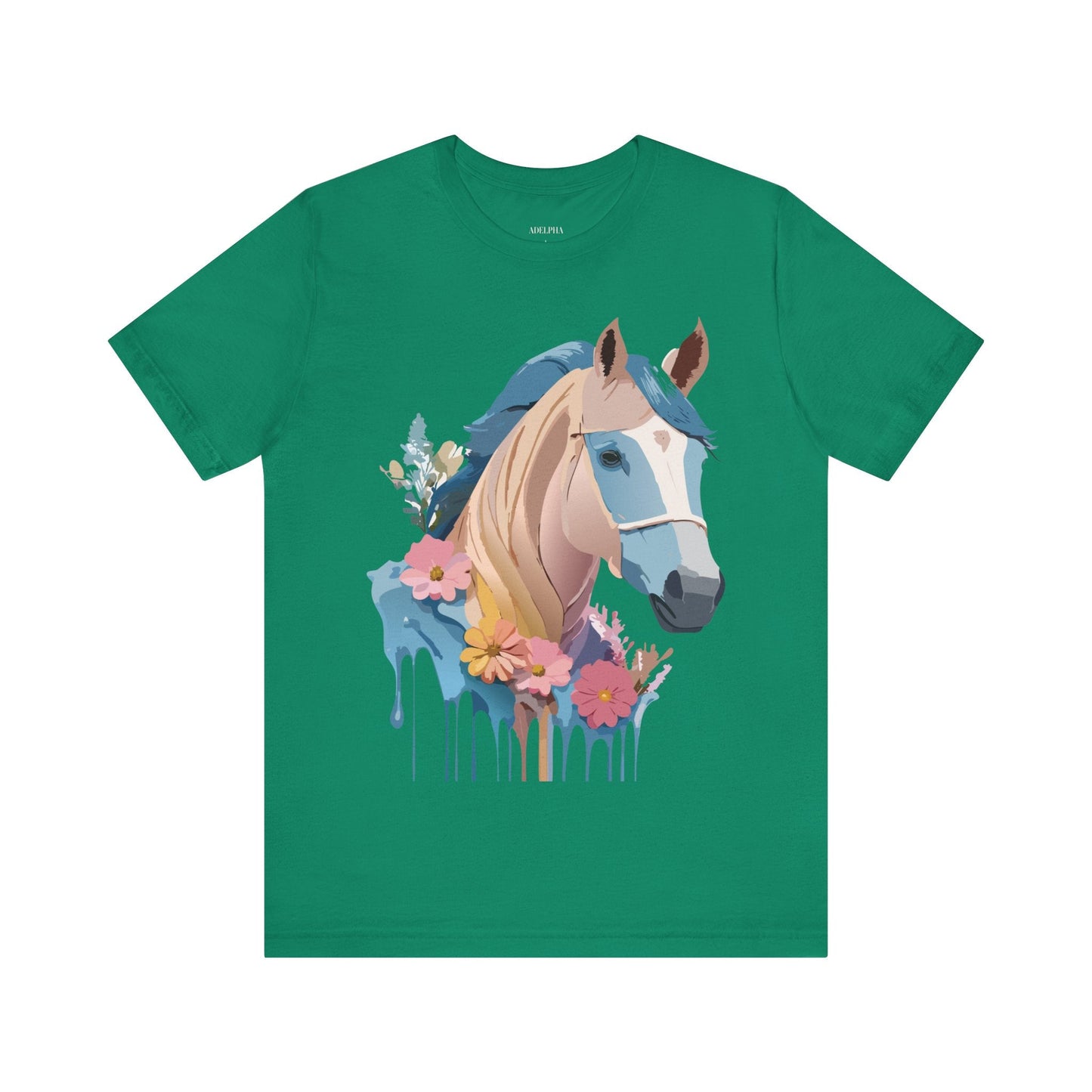 Horse Graphic Unisex 100 Cotton Vintage Animal Art T-Shirt 12