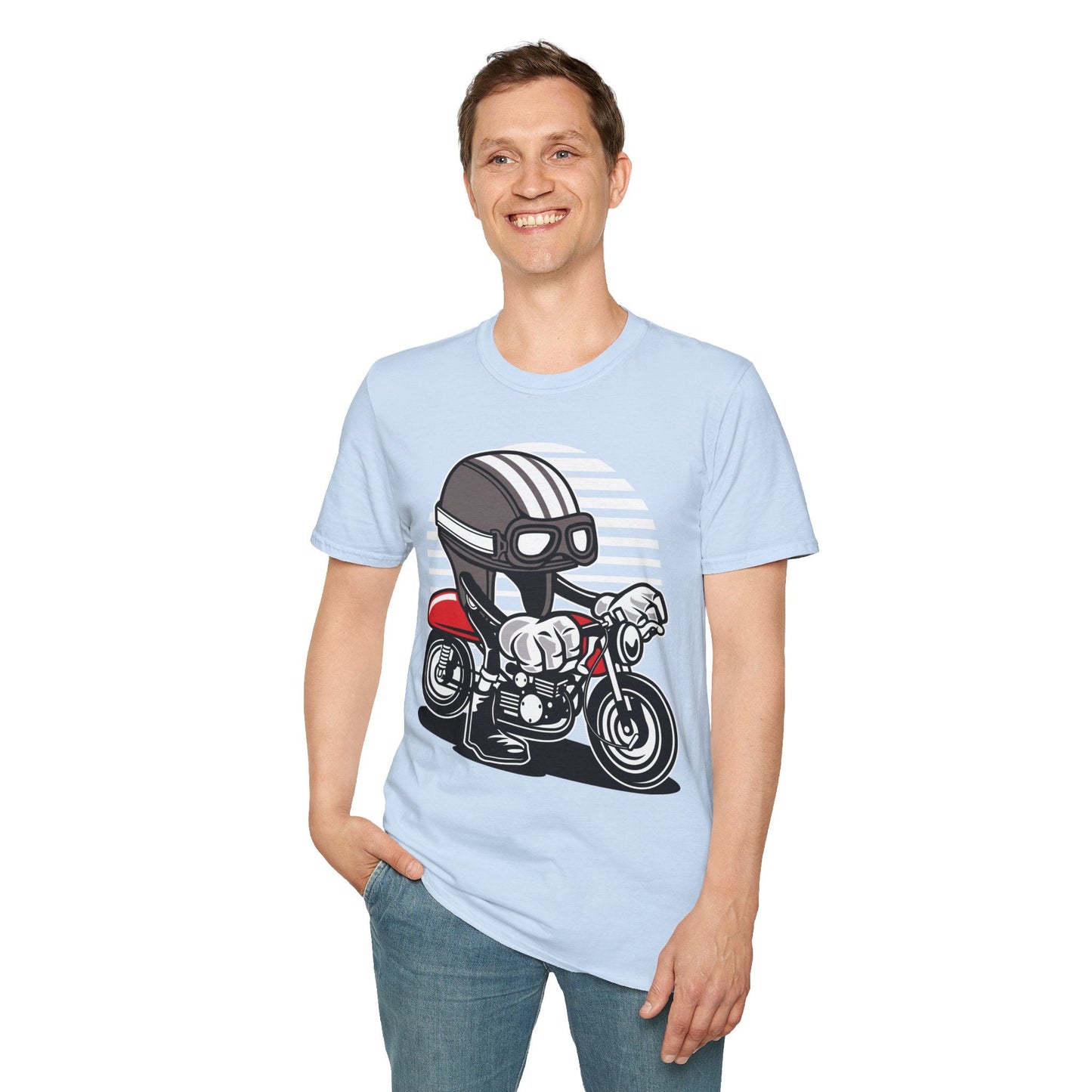 Cartoon T Shirt Animation T Shirt Funny Tee Shirt Unisex Softstyle Gildan 64000 Cotton Tee