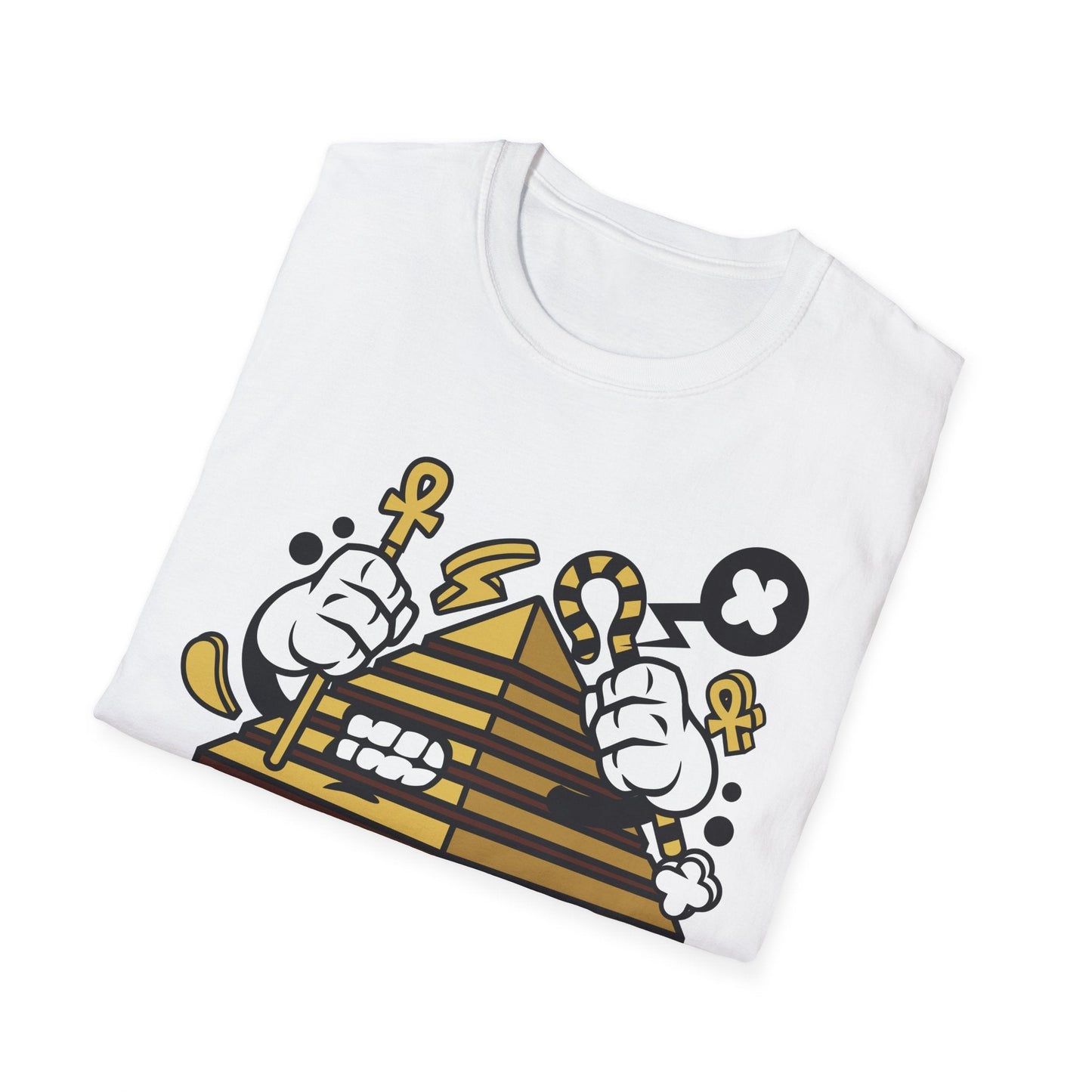 Cartoon T Shirt Animation T Shirt Funny Tee Shirt Short Sleeve Unisex Gildan Softstyle 64000 Cotton
