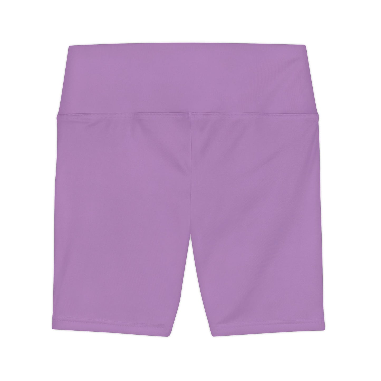 Evening Lilac Women's Bike Shorts — High-Waist Activewear for Yoga & Workouts
