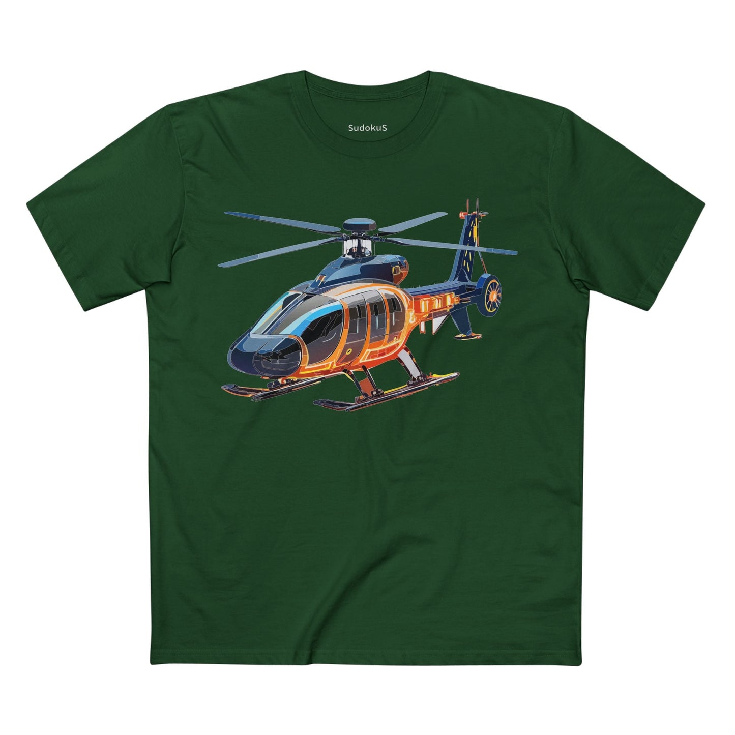 Chopper Graphic Unisex 100 Cotton Staple Tee 10