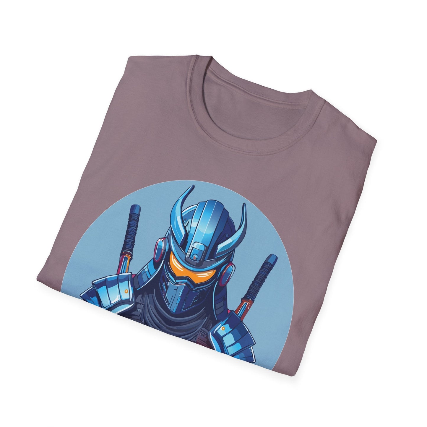 Samurai Shirt Unisex Softstyle T Shirt 100 Percent Ring Spun Cotton Gildan 64000