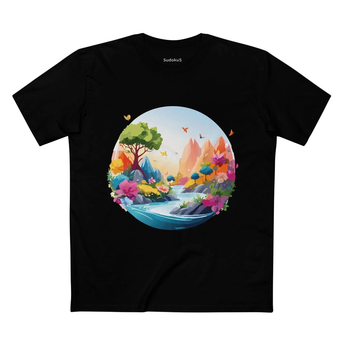 Fantasy Graphic Unisex 100 Cotton Staple Tee 7