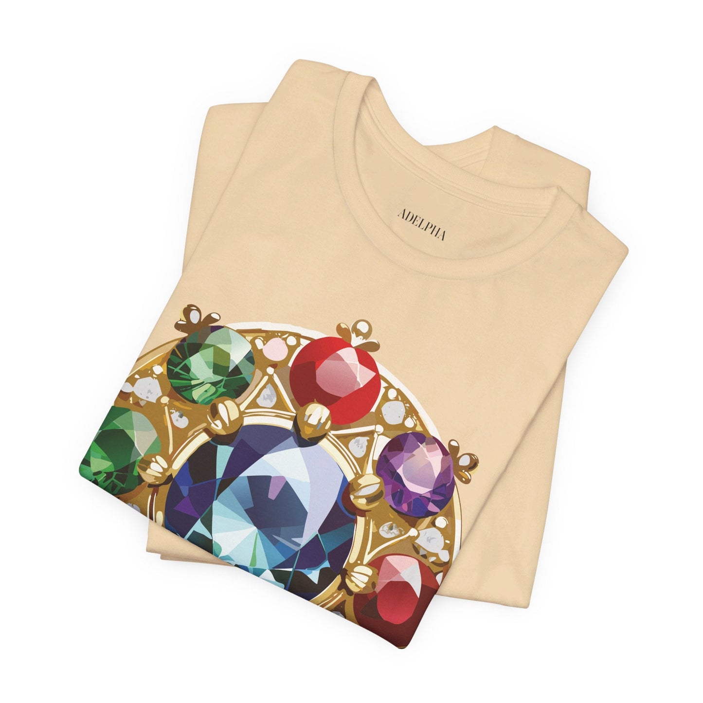 Jewelry Graphic Unisex 100 Cotton Vintage Treasure Art T-Shirt 40