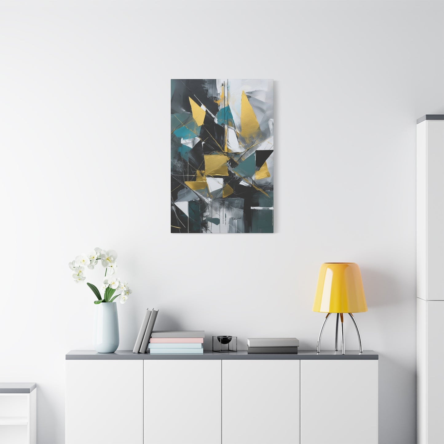 Abstract Oil Painting Print Canvas 20x24,20x30,24x30 24x32,24x36,30x40 32x48,36x48,40x60 Pine-Wood Inner Frame ABS-206