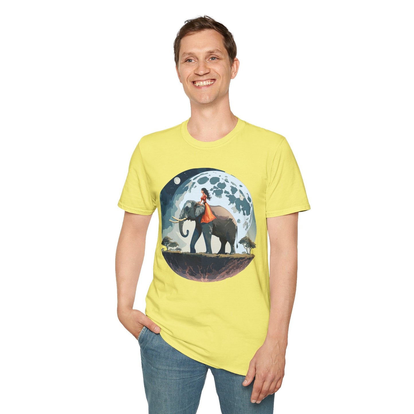 Womens Graphic T Shirt Art Design Tee SoftStyle Gildan 64000 100 Percent Ring Spun Cotton Comfort