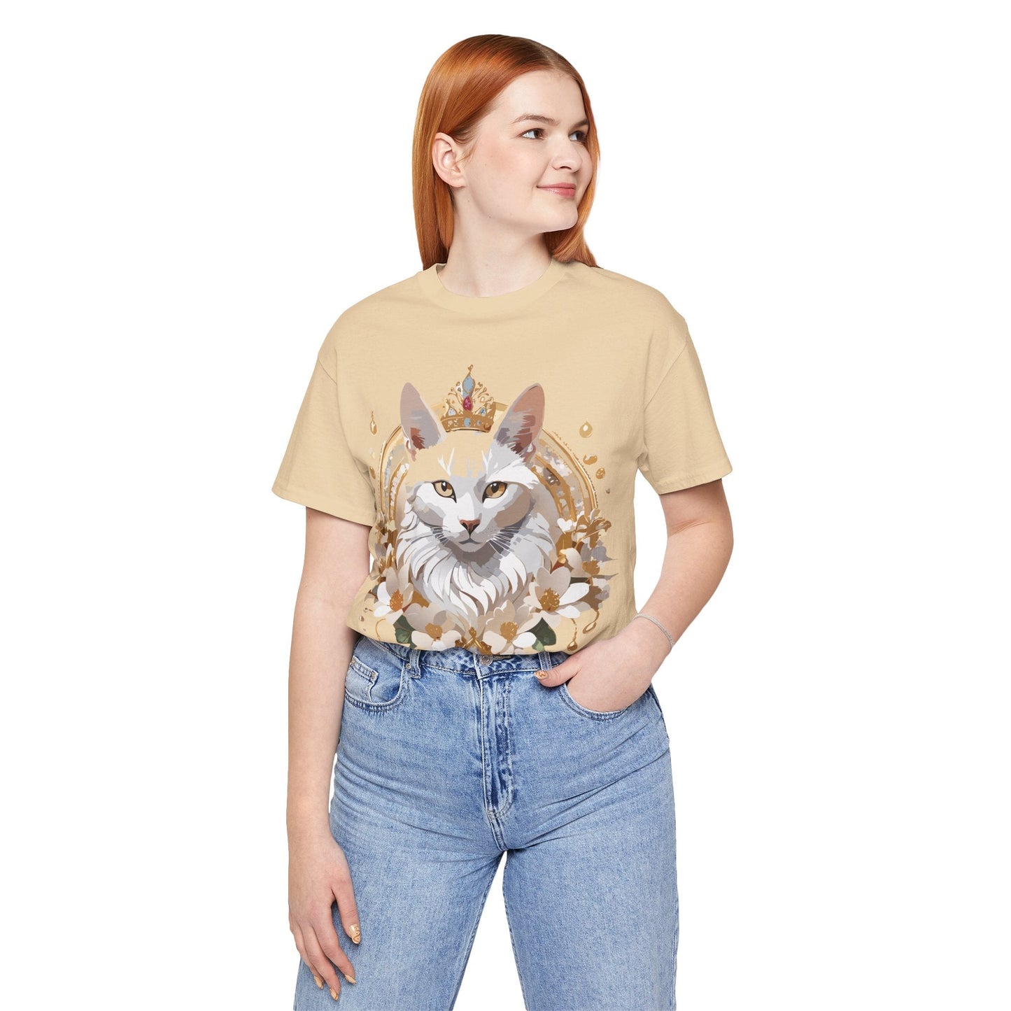 Medallion Graphic Unisex 100 Cotton Vintage Animal Medal Artwork Tee 21