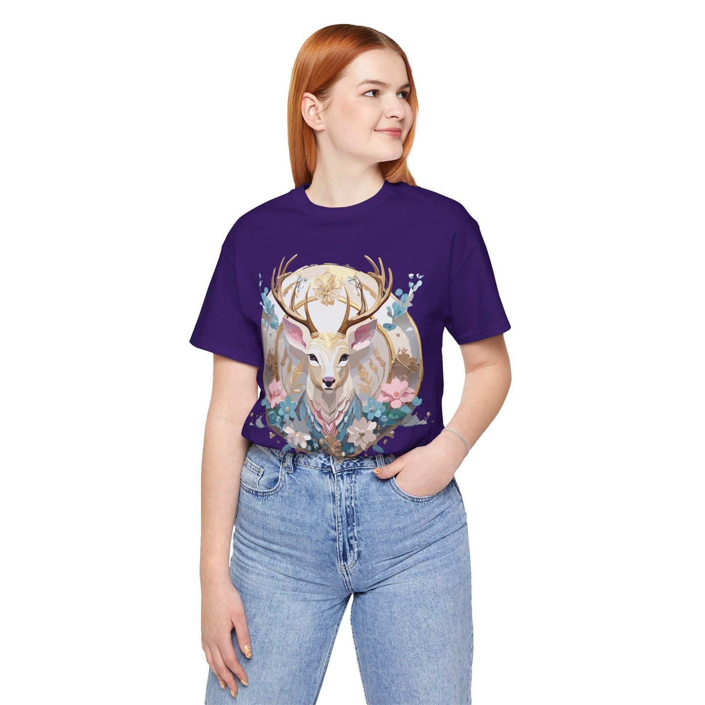 Adelpha Medallion Graphic Tee Unisex Short Sleeve Vintage Inspired Premium Art Design