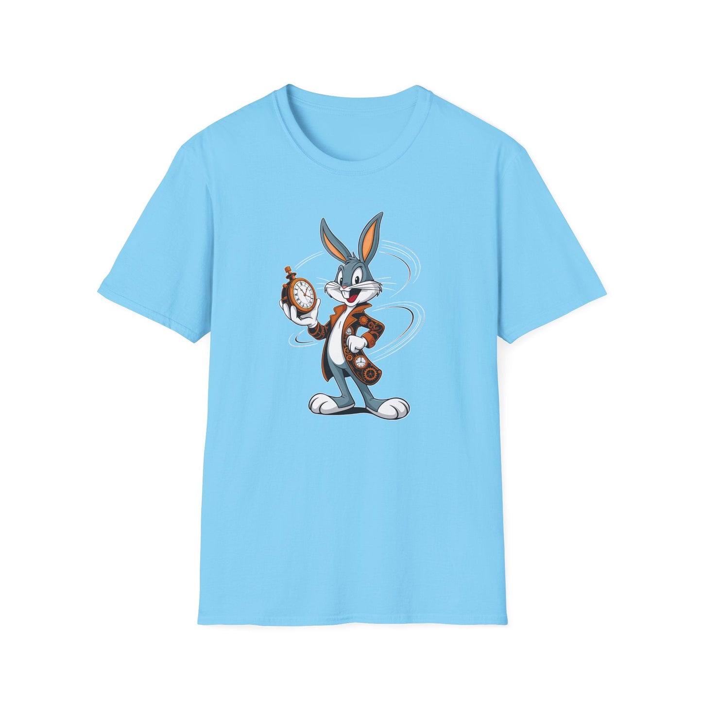 Bugs Bunny T Shirt Unisex Gildan Softstyle Graphic Cartoon Tee For Fans Of Looney Tunes