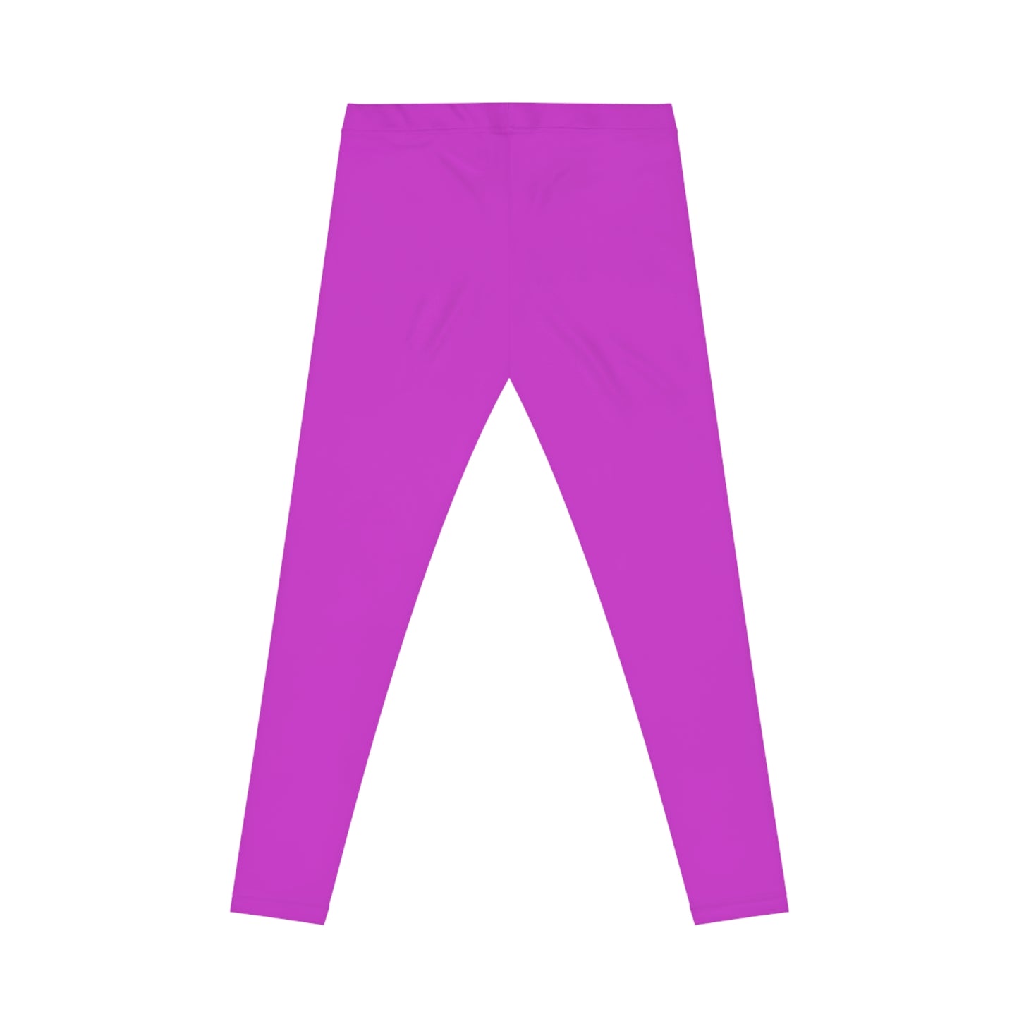 Vivid Orchid Color Women's Poly-Span Casual Leggings XS-2XL