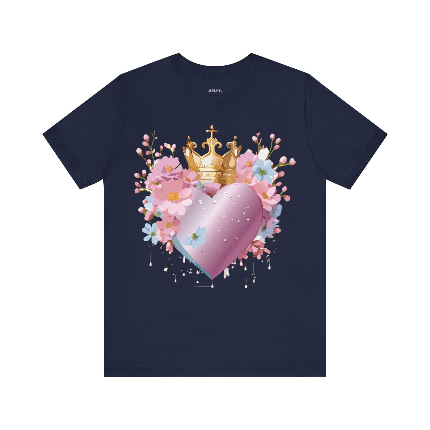 Valentine Graphic Tee From Adelpha Unisex Jersey Short Sleeve Vintage Inspired Artwork Shirt