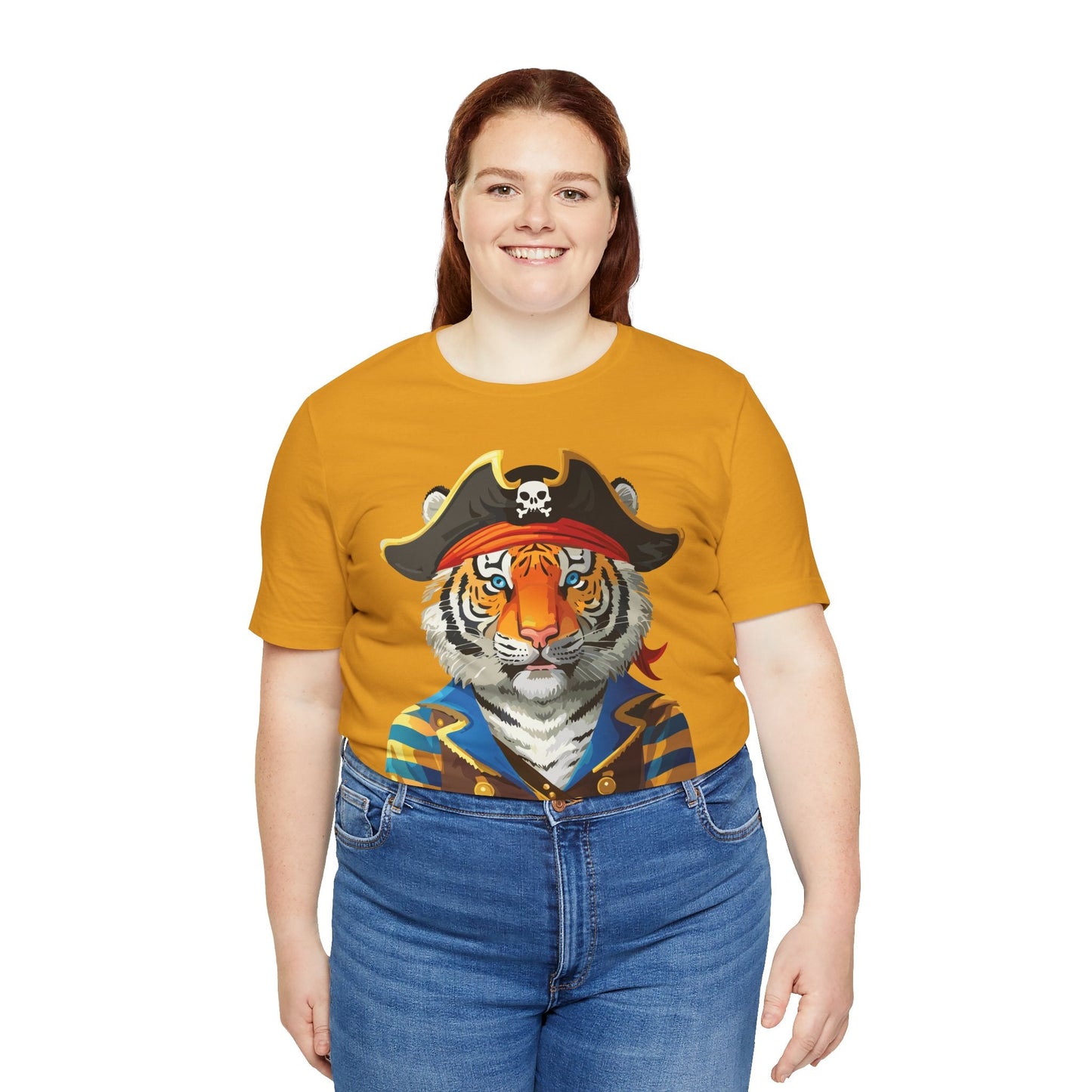 Unisex Animal Tee Shirt Art Design With Wild Animals Gildan Softstyle Cotton T Shirt