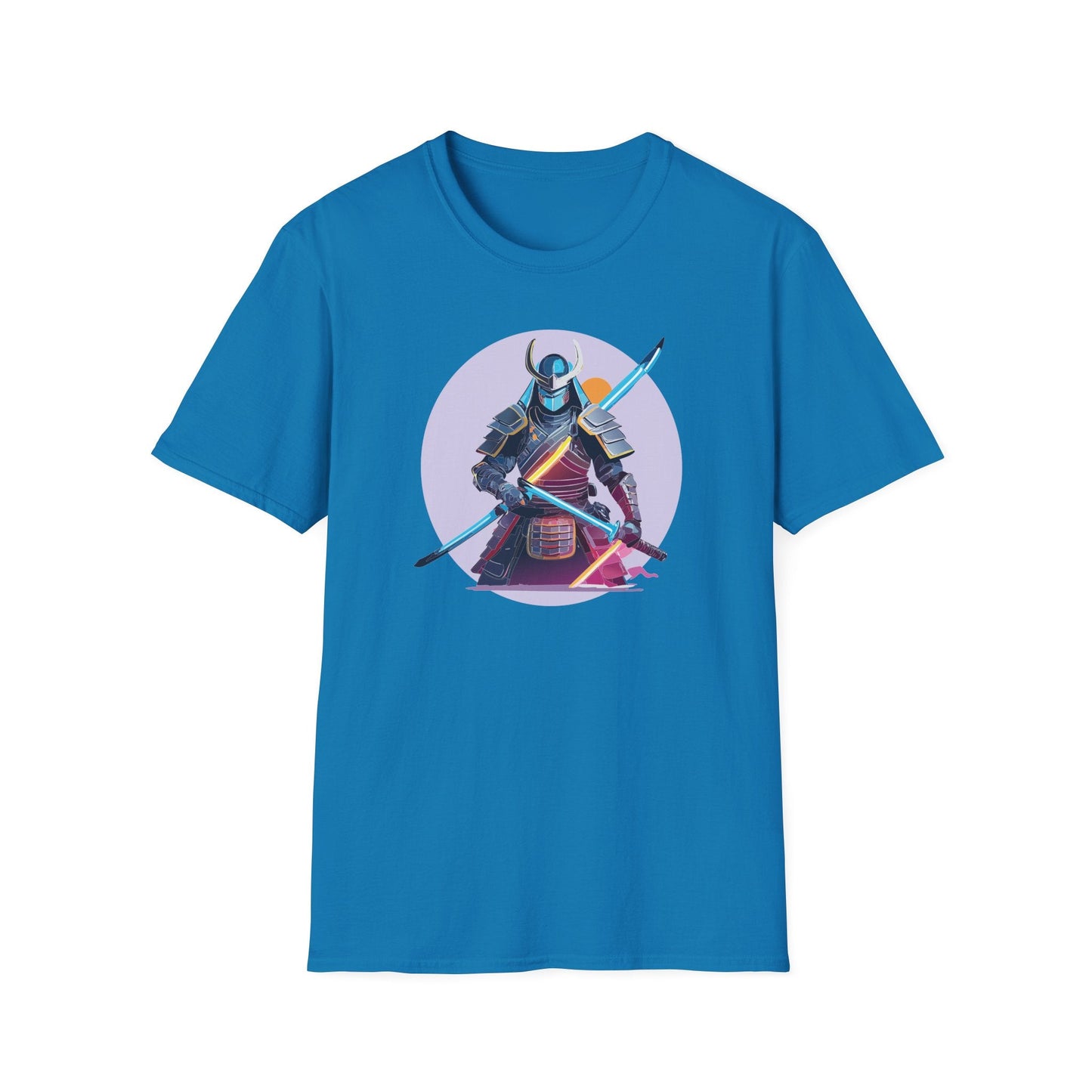 Samurai Shirt Unisex Gildan Softstyle Tee 100 Percent Cotton Lightweight Comfort