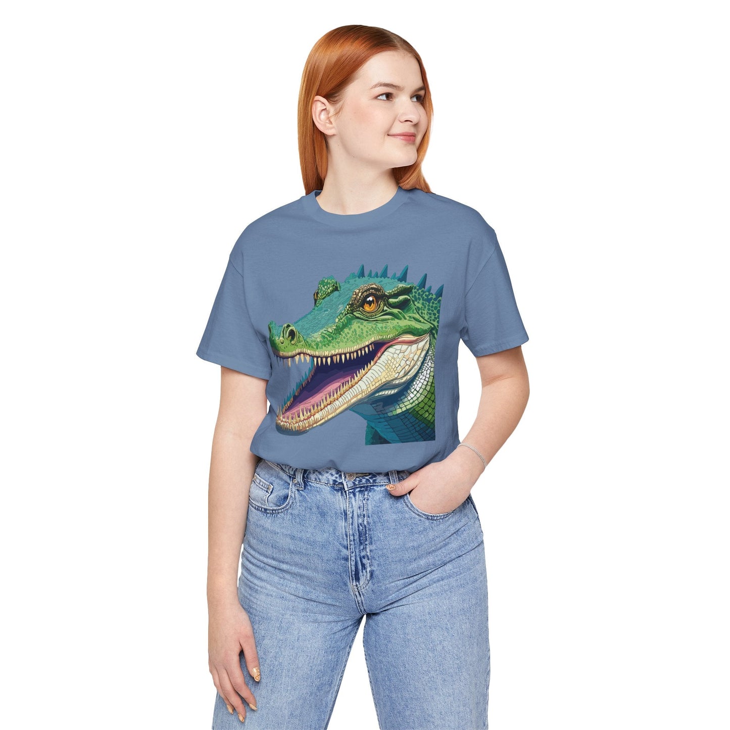 Unisex Animal Tee Shirt With Animals Art Design Wild Animals Jersey Short Sleeve