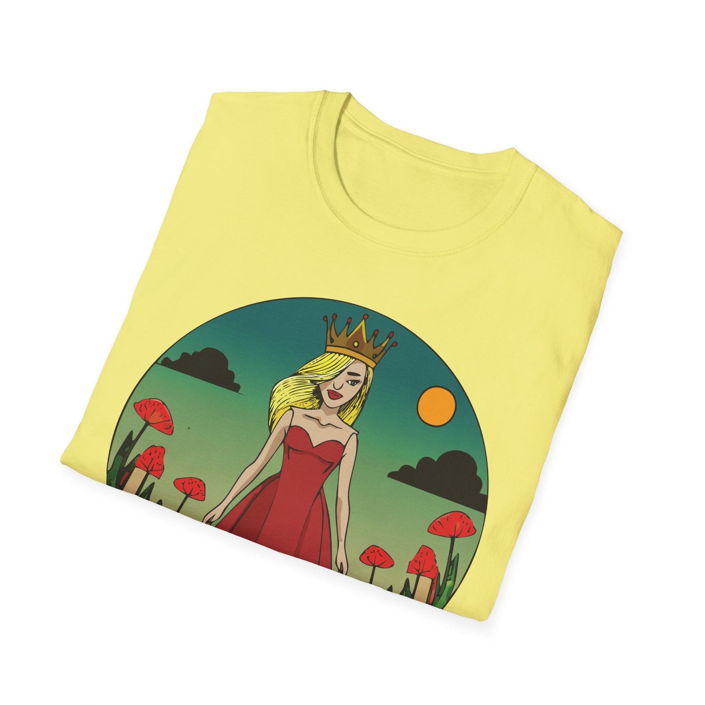 Womens Graphic T Shirt Art Design Tee Unisex Softstyle 64000 Ring Spun Cotton Daily Wear