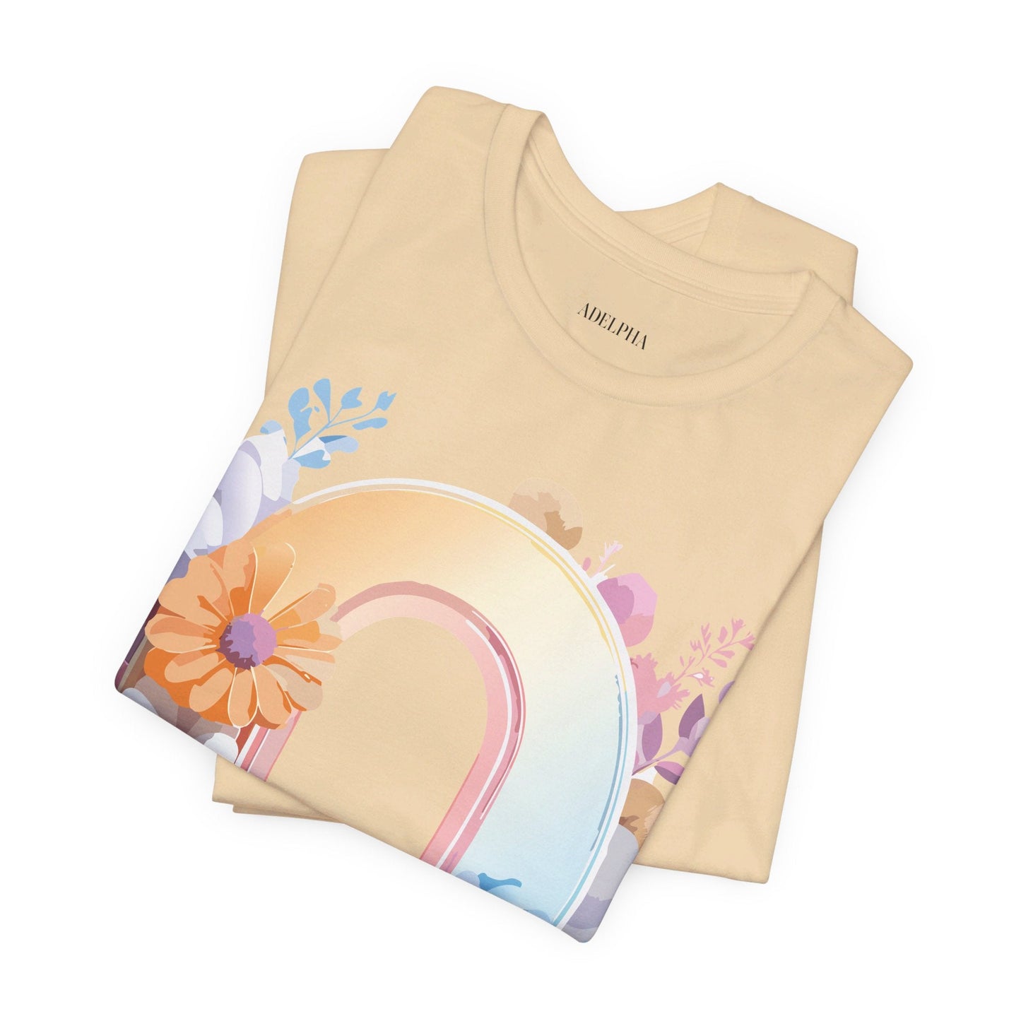 Letter O Graphic Tee Unisex Shirt Adelpha Vintage Inspired Art Design Short Sleeve