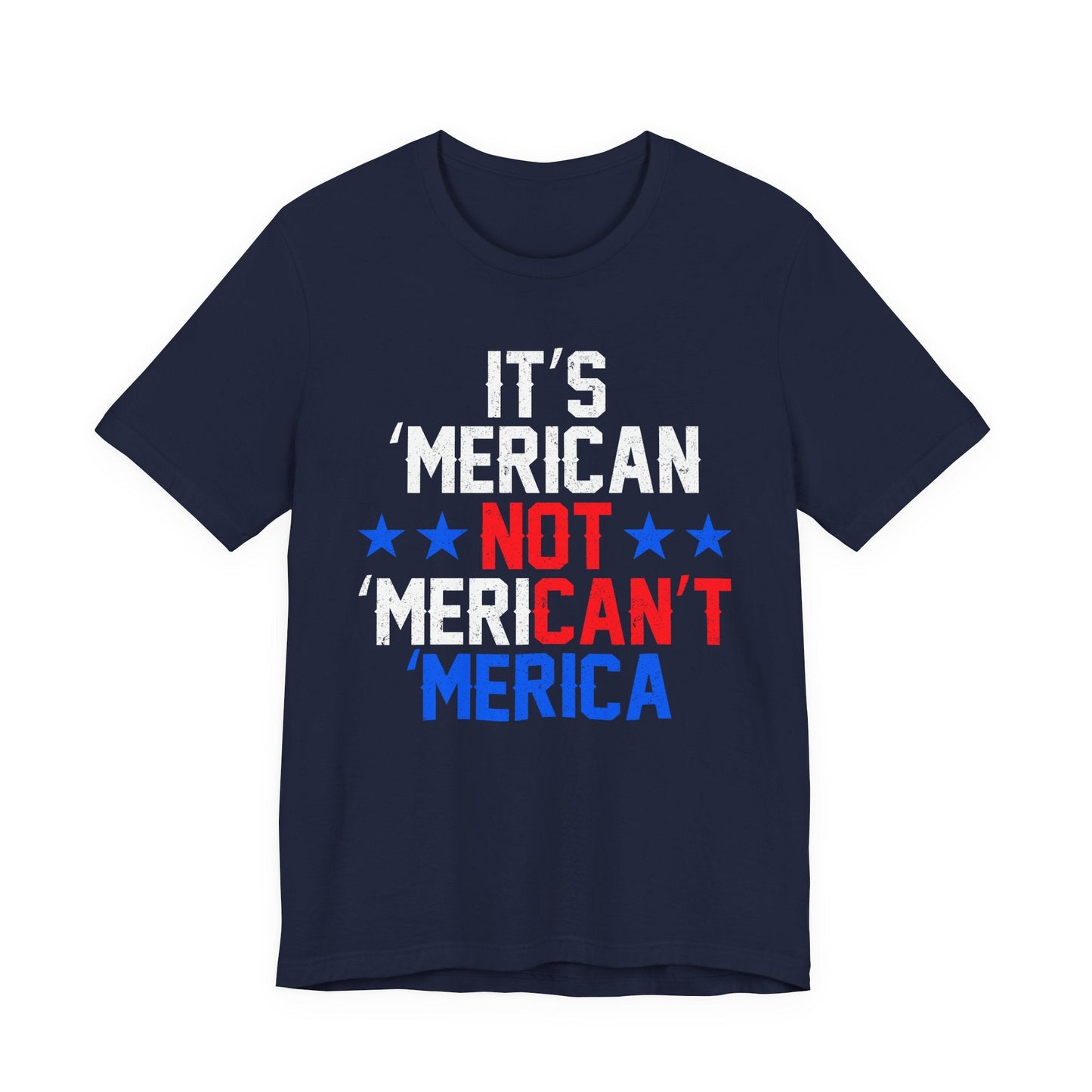 Patriotic USA Stars Graphic Unisex Cotton T-Shirt a5
