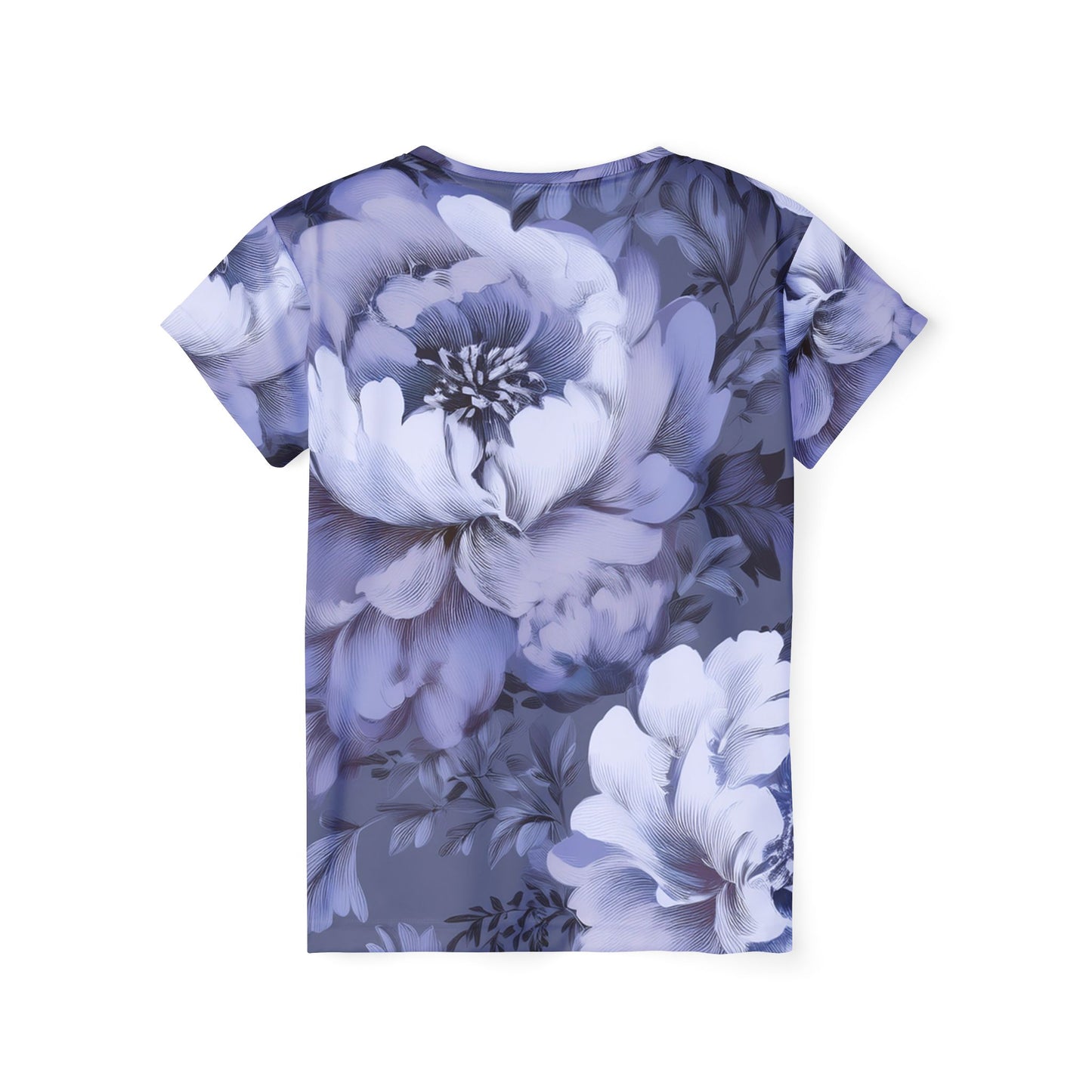 Women Poly Shirt with Floral Print F259