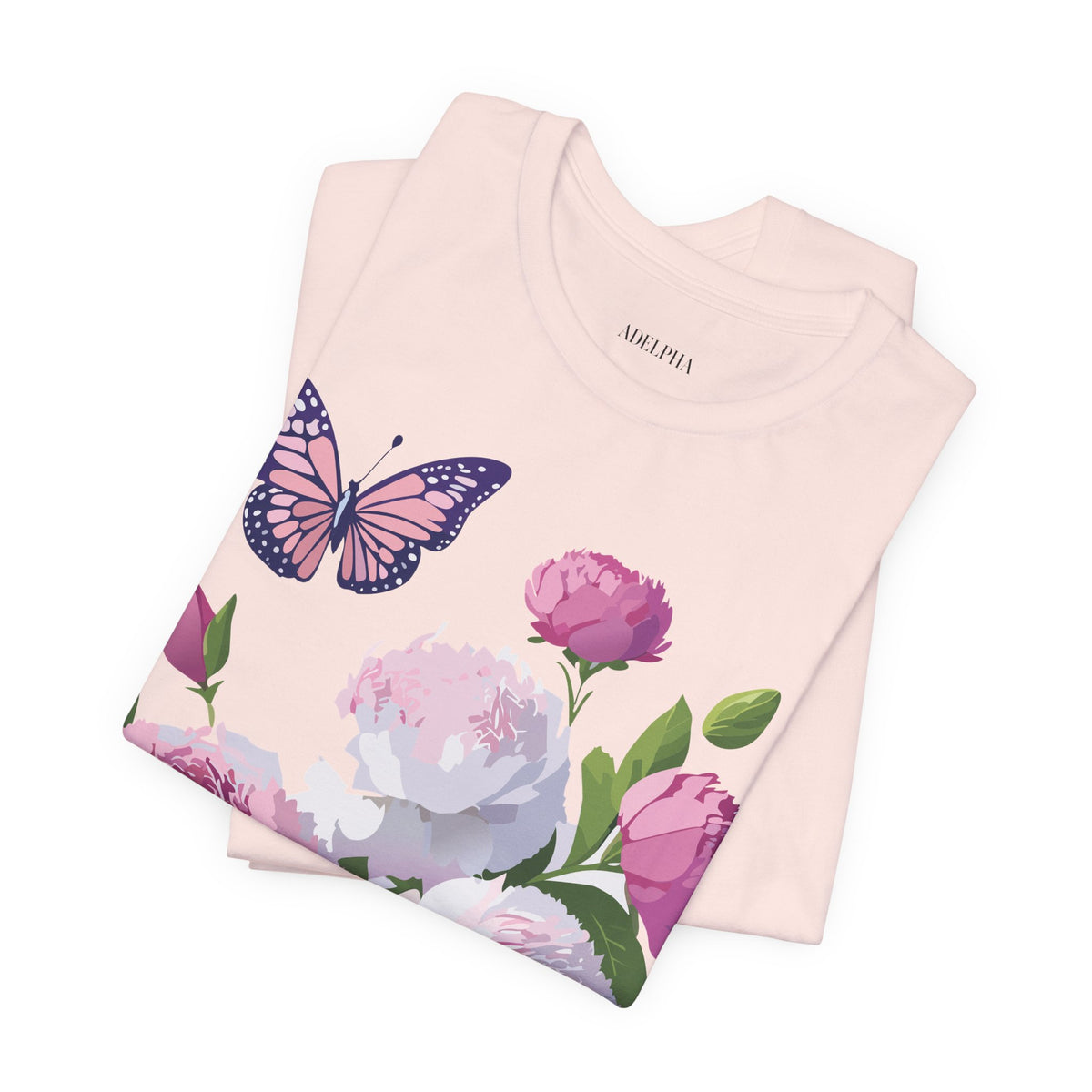 Floral Graphic Tee Shirt - Bella+Canvas Unisex 100 Cotton 39
