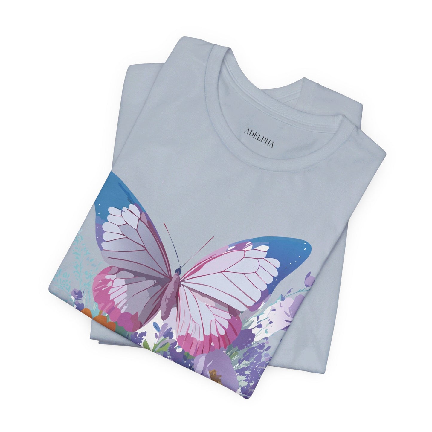 Unisex Butterfly Graphic Tee Adelpha Art Design Vintage Inspired Jersey Tee