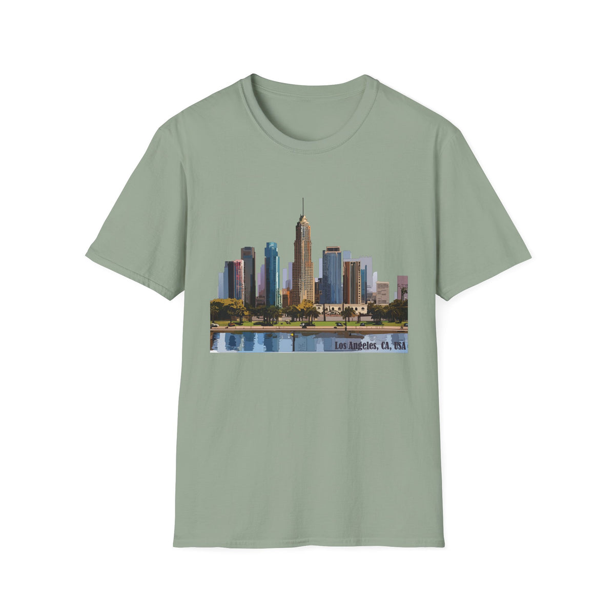 Los Angeles City Skyline T-Shirt | Urban Cityscape Tee
