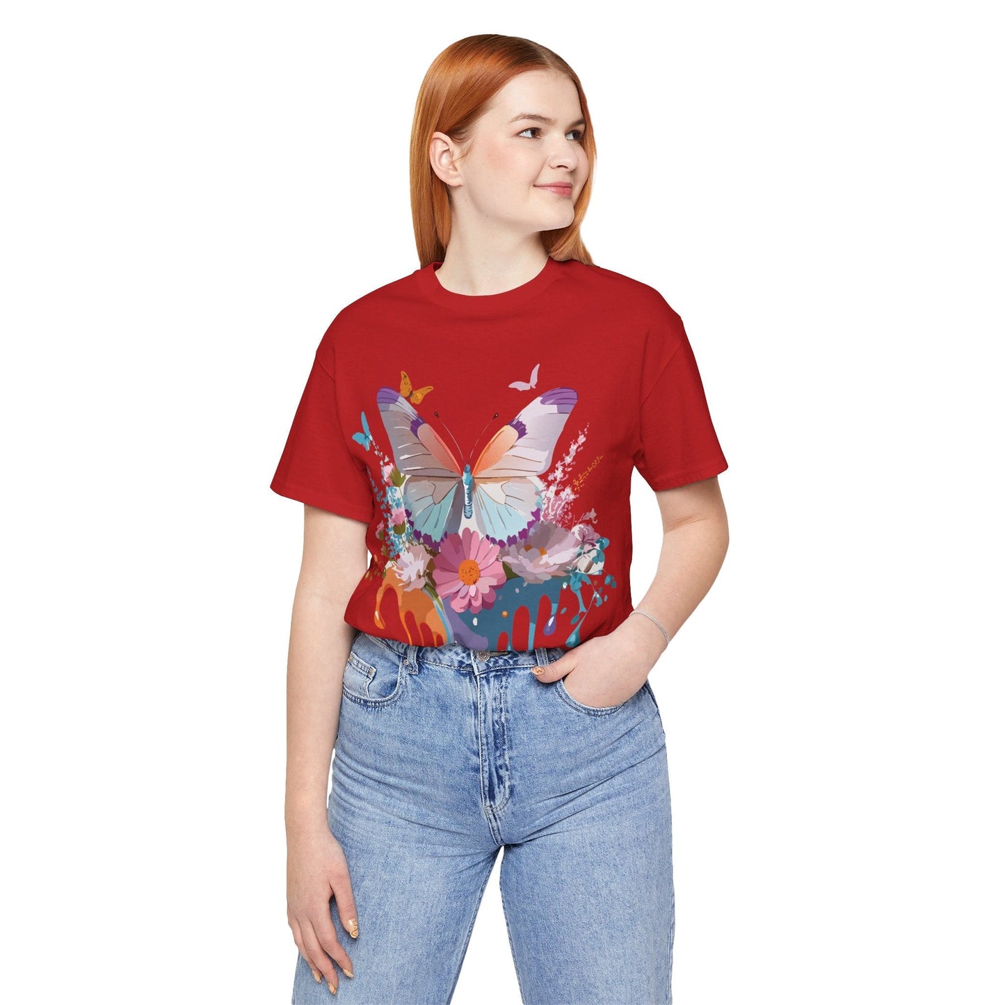 Butterfly Graphic Tee Unisex Premium Art Design Original Adelpha Artwork