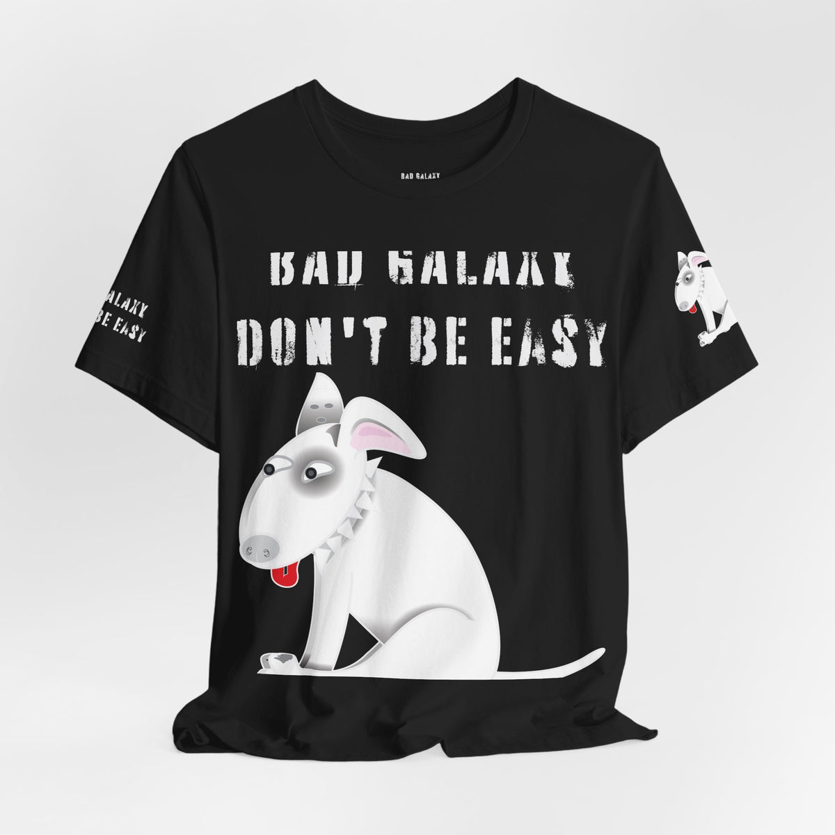 Funny Dog Graphic Unisex Cotton Bella+Canvas Tee with Art Design b90