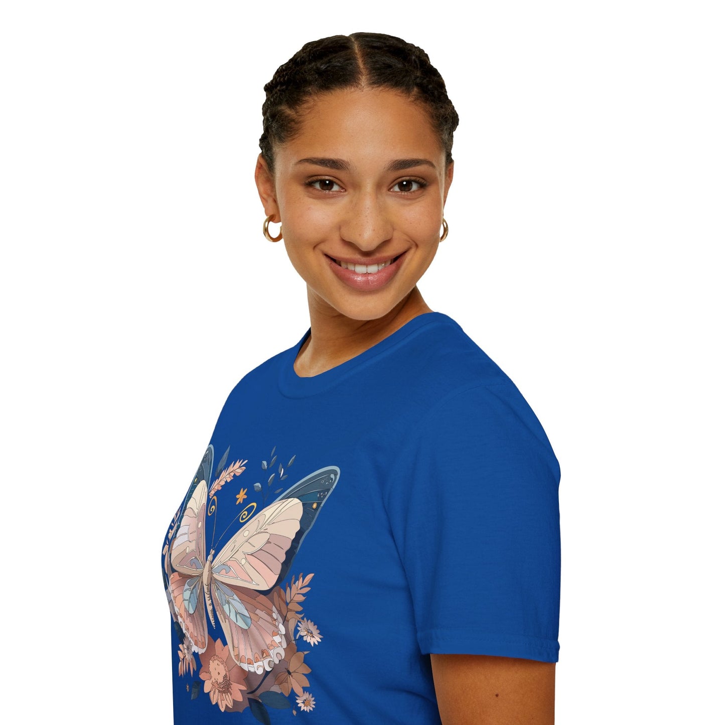 Monarch Butterfly Shirt Unisex Softstyle T Shirt 100 Percent Ring Spun Cotton Gildan 64000