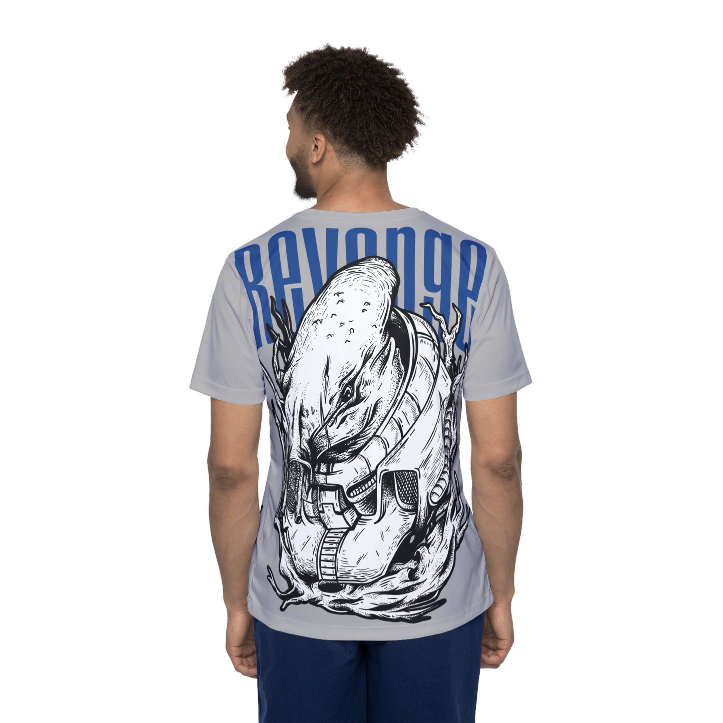 49-Be Fun Graphic T-Shirt, Art Design Poly Shirt, All Over Print Graphic Tee, Monsters T-Shirt, Cartoon Tees